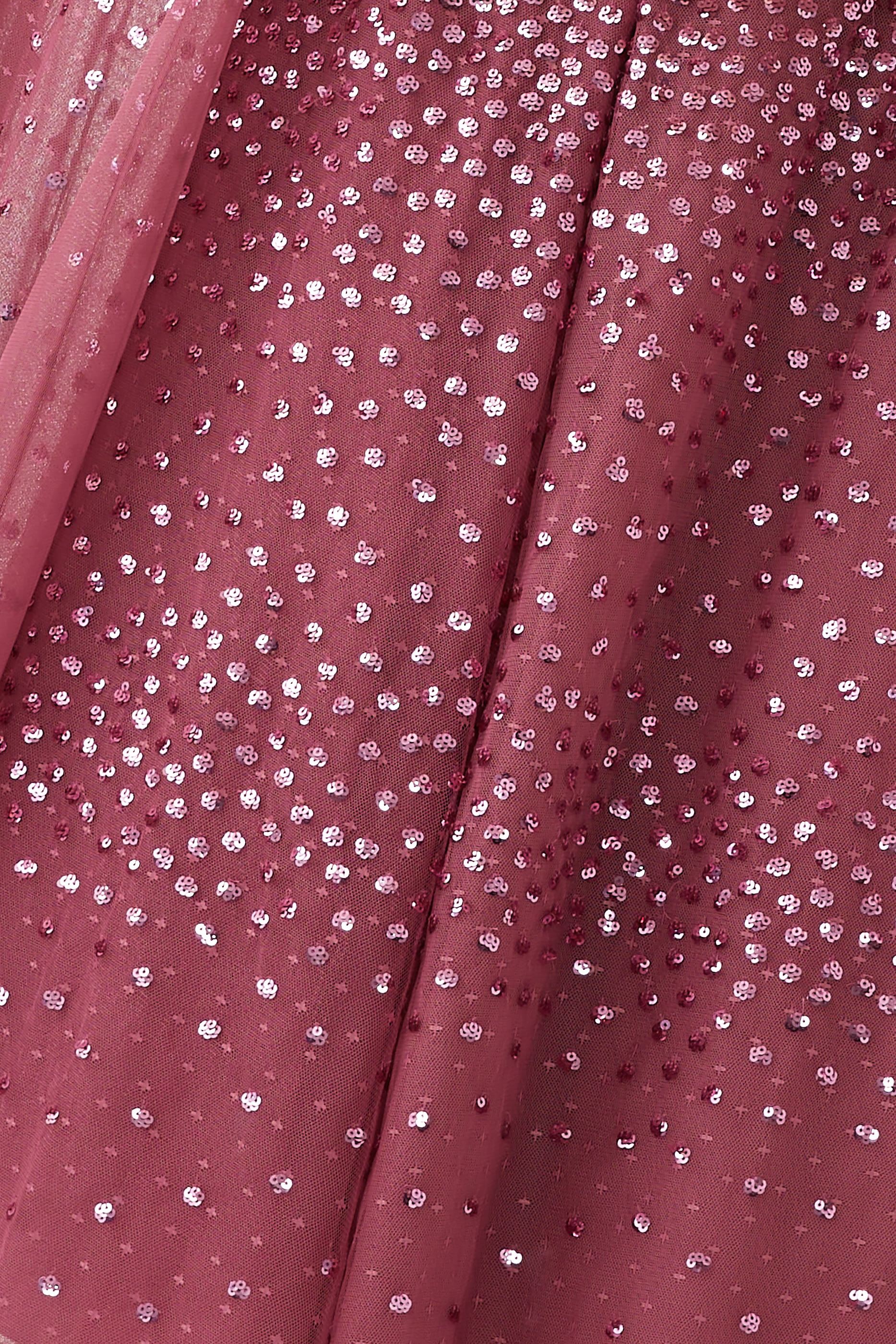 Scatter Dot Cape Ankle Gown