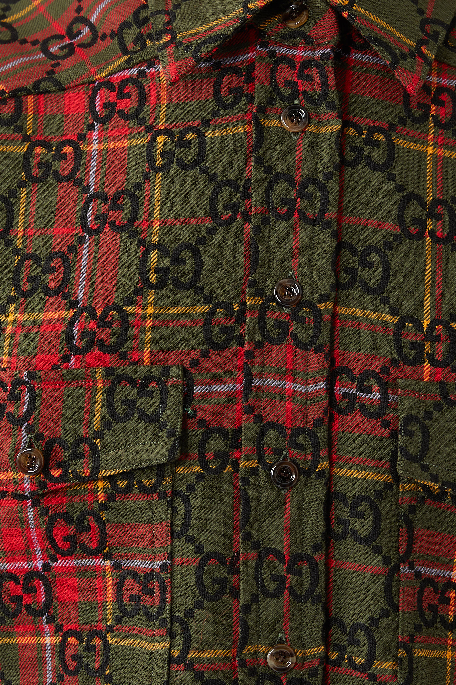 Monogram Tartan Shirt