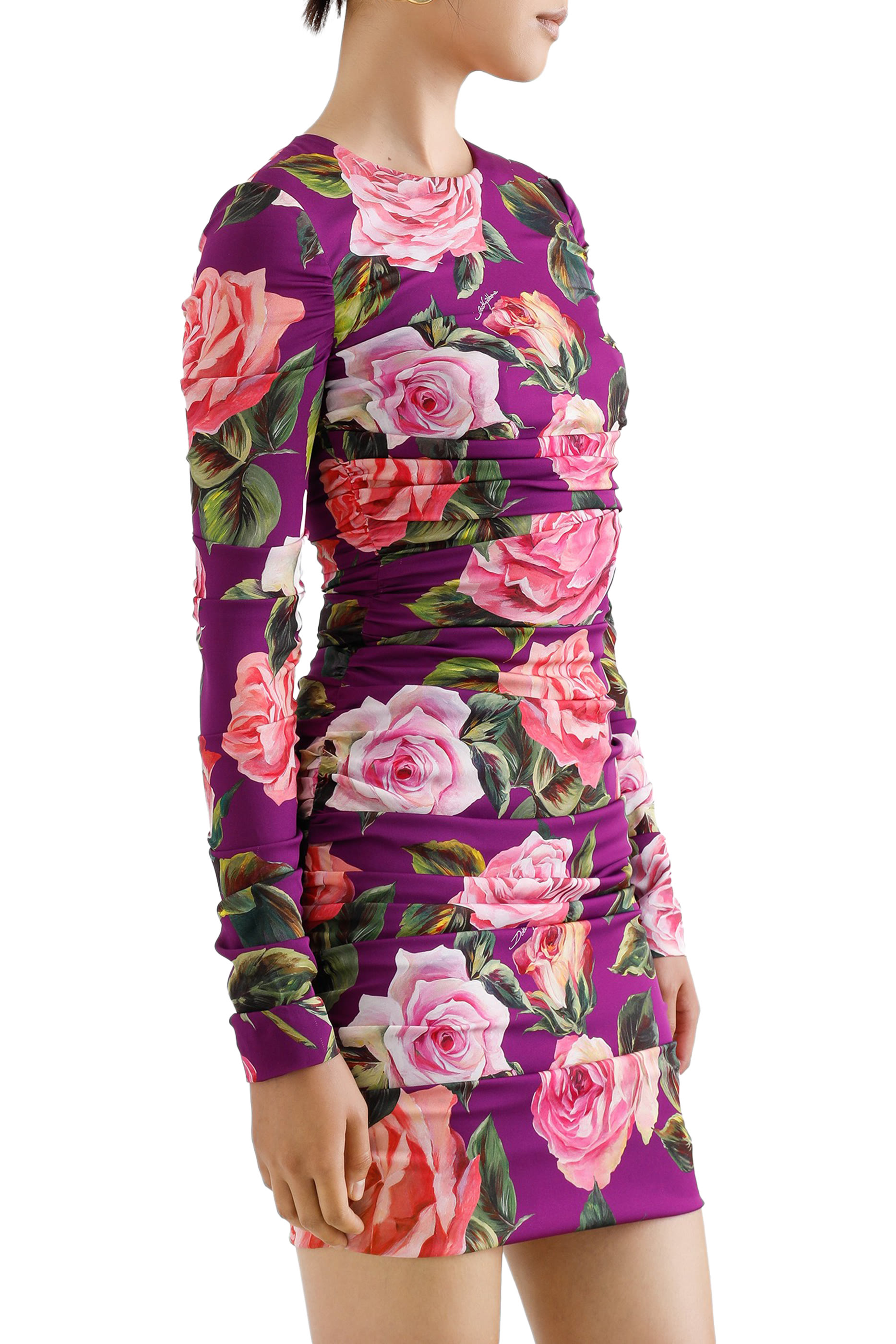 Charmeuse Midi Sheath Dress