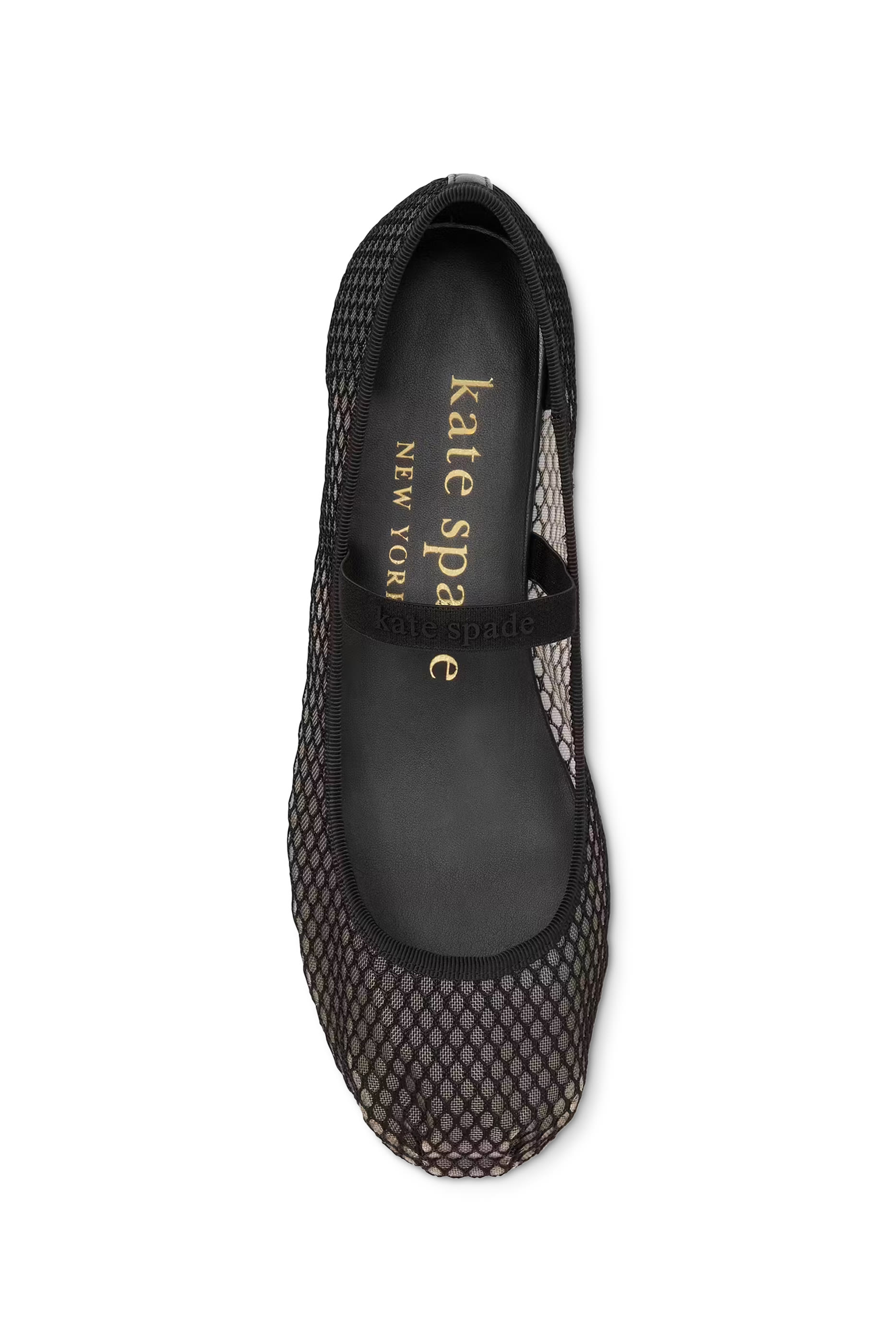 Riley Mesh Mary Jane Ballet Flats