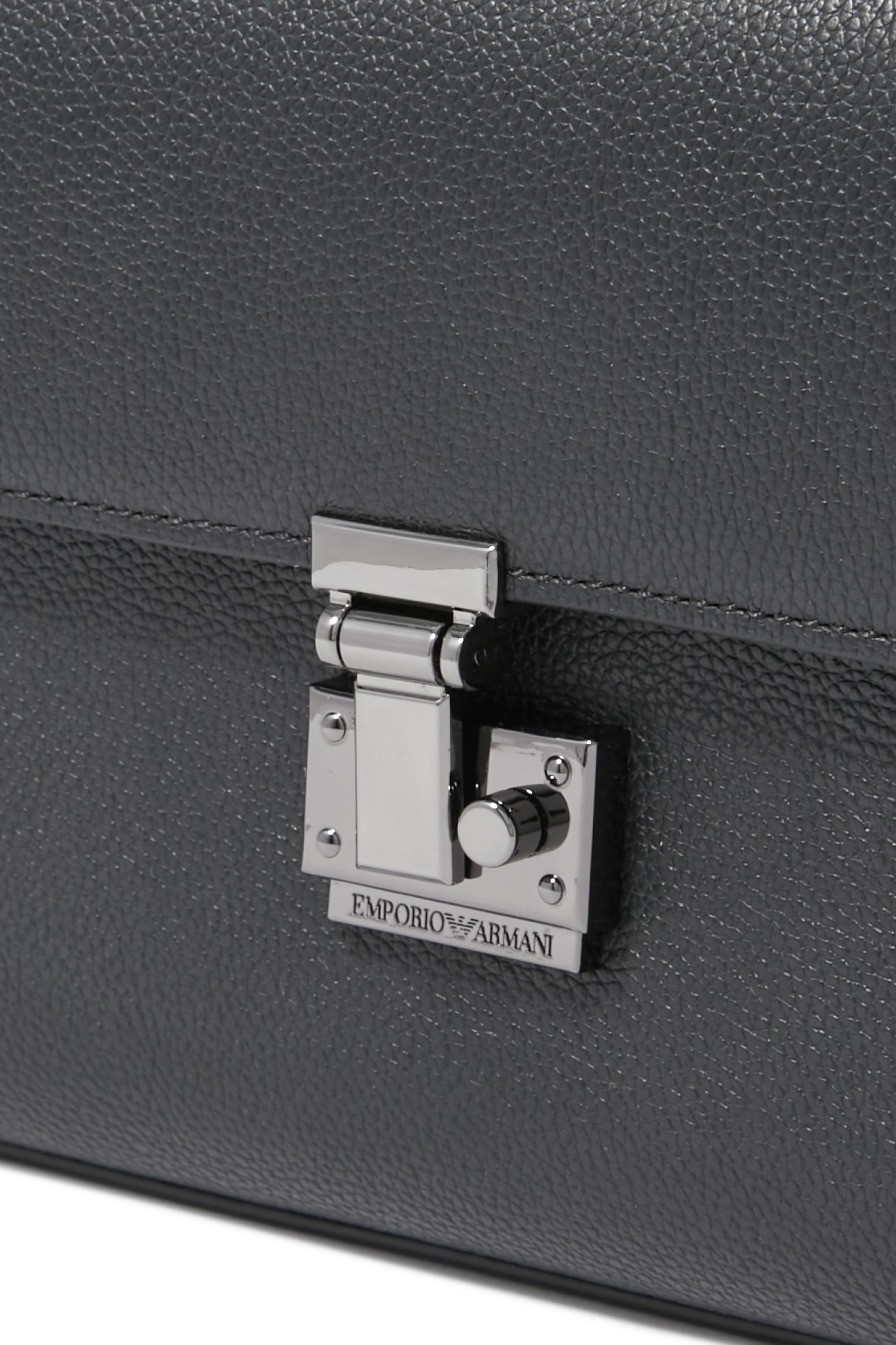 Logo Leather Crossbody Bag