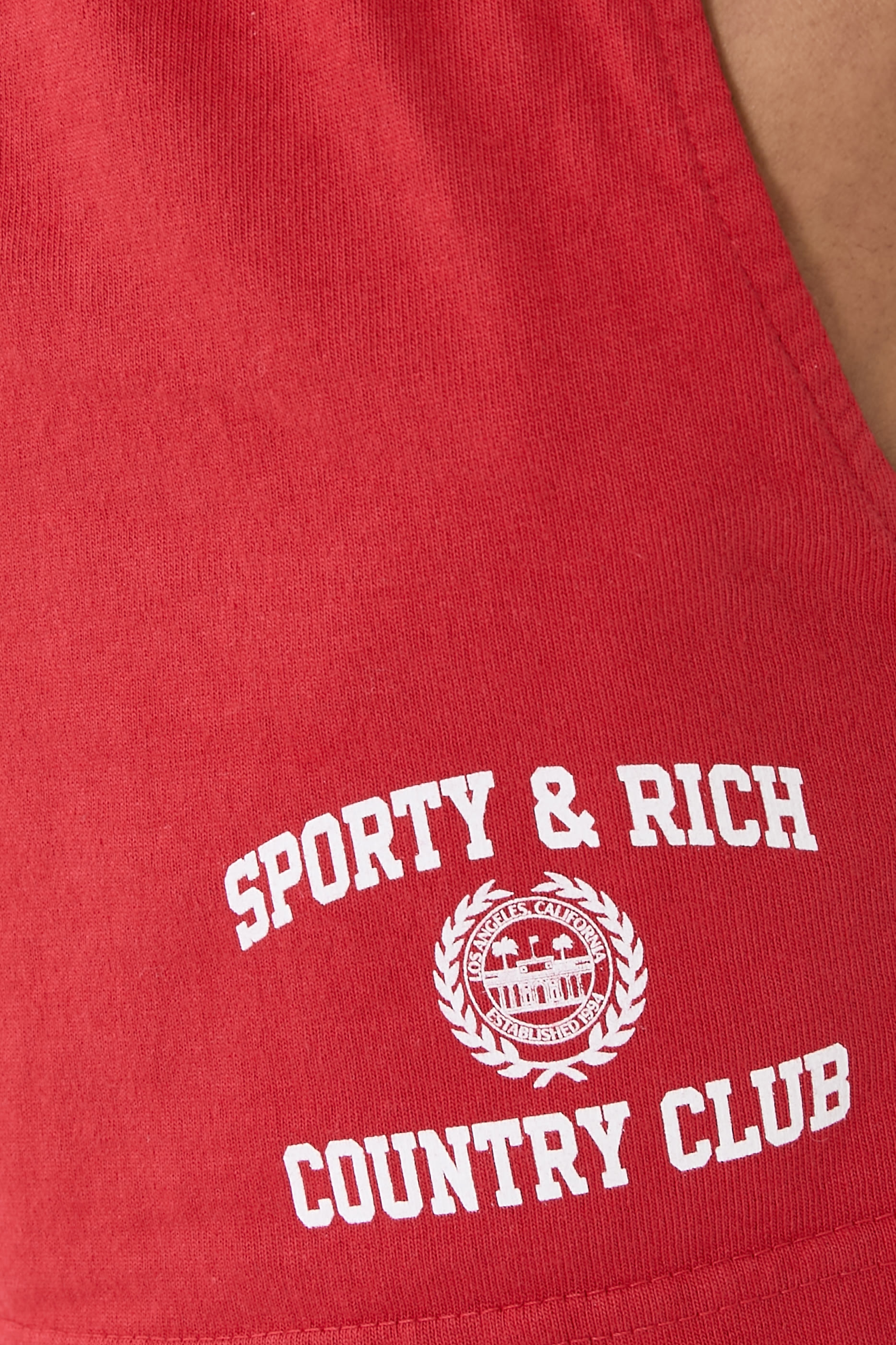 Varsity Crest Disco Shorts