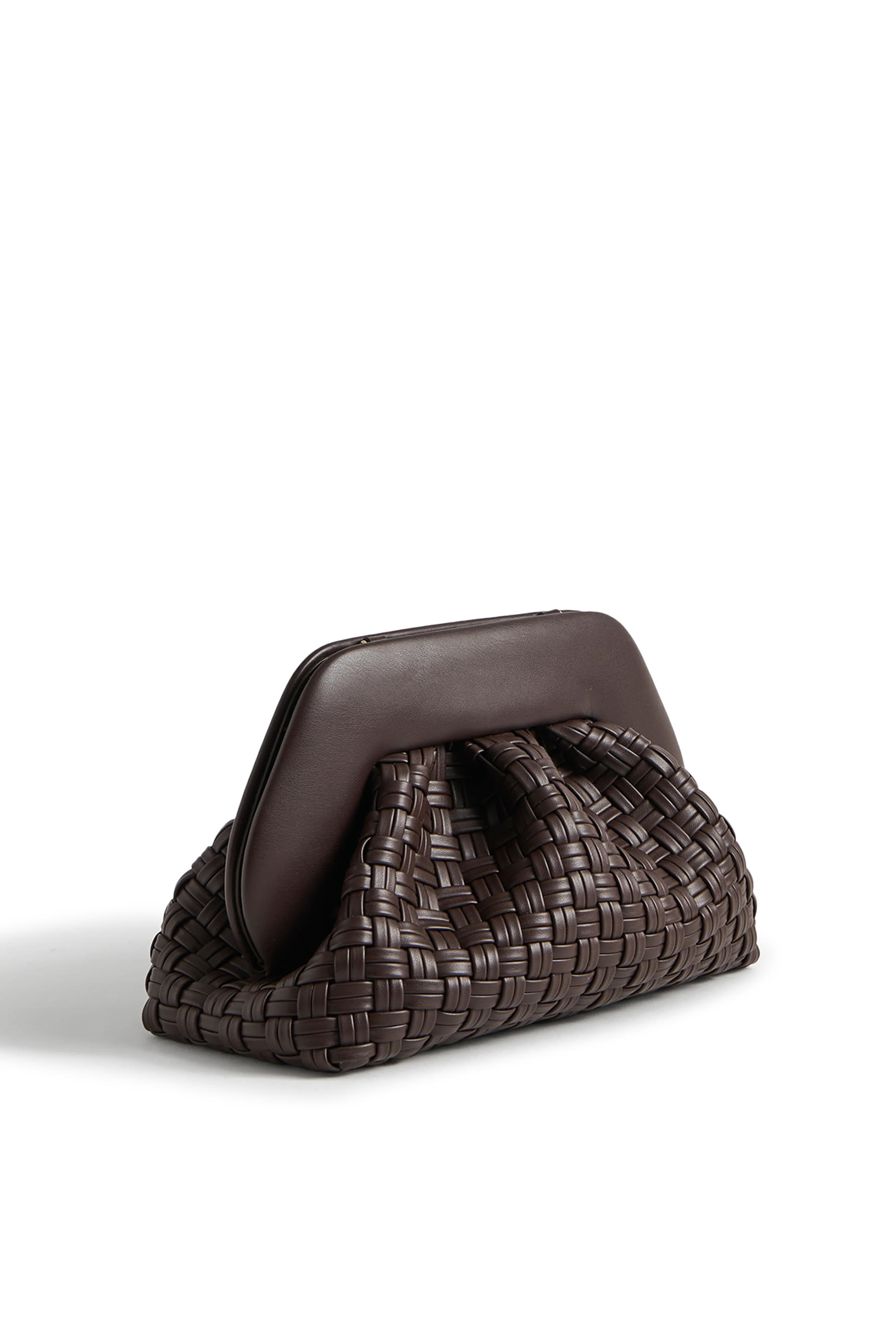 Tia Micro Woven Vegan Clutch Bag