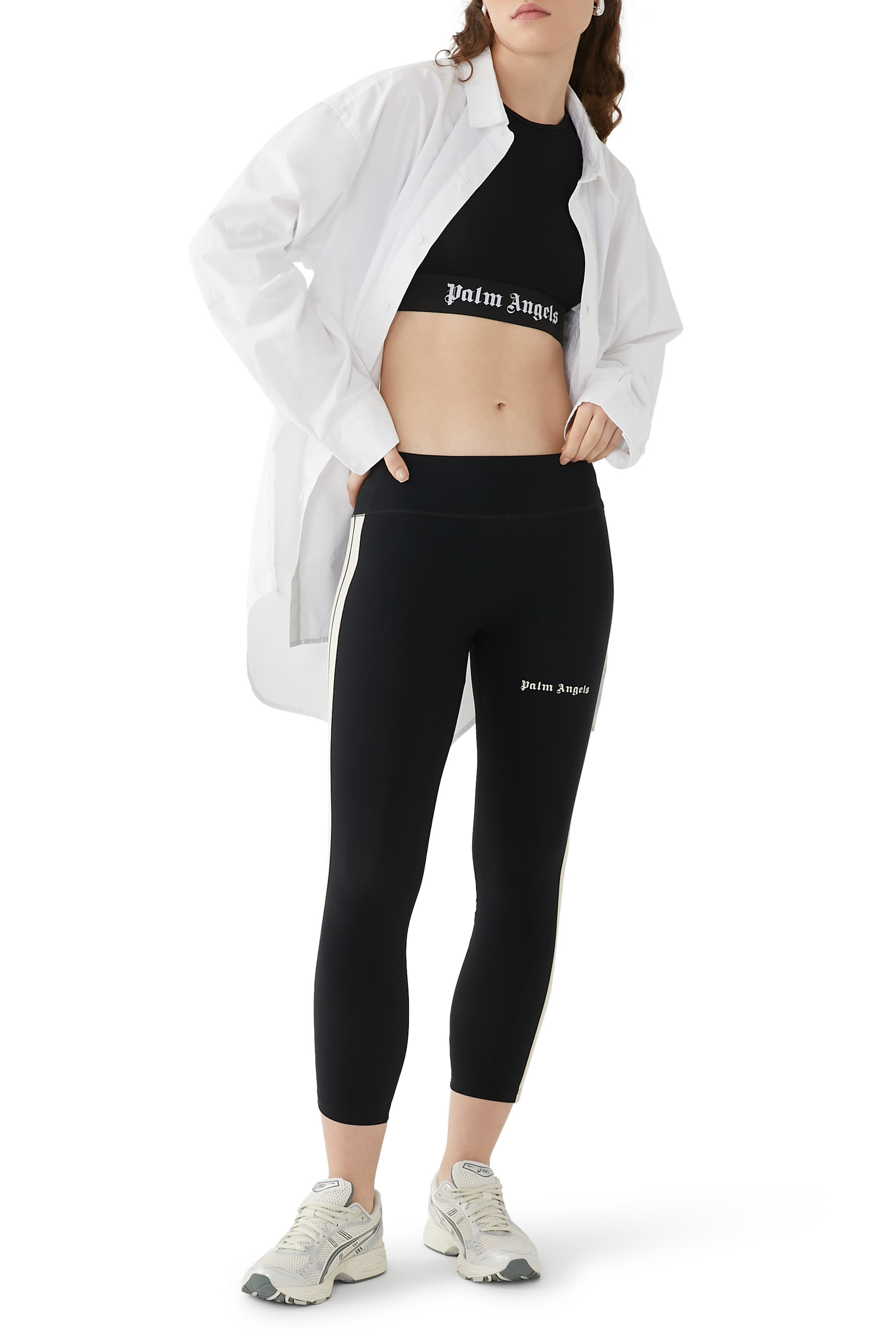 Logo Band American Sports Bra