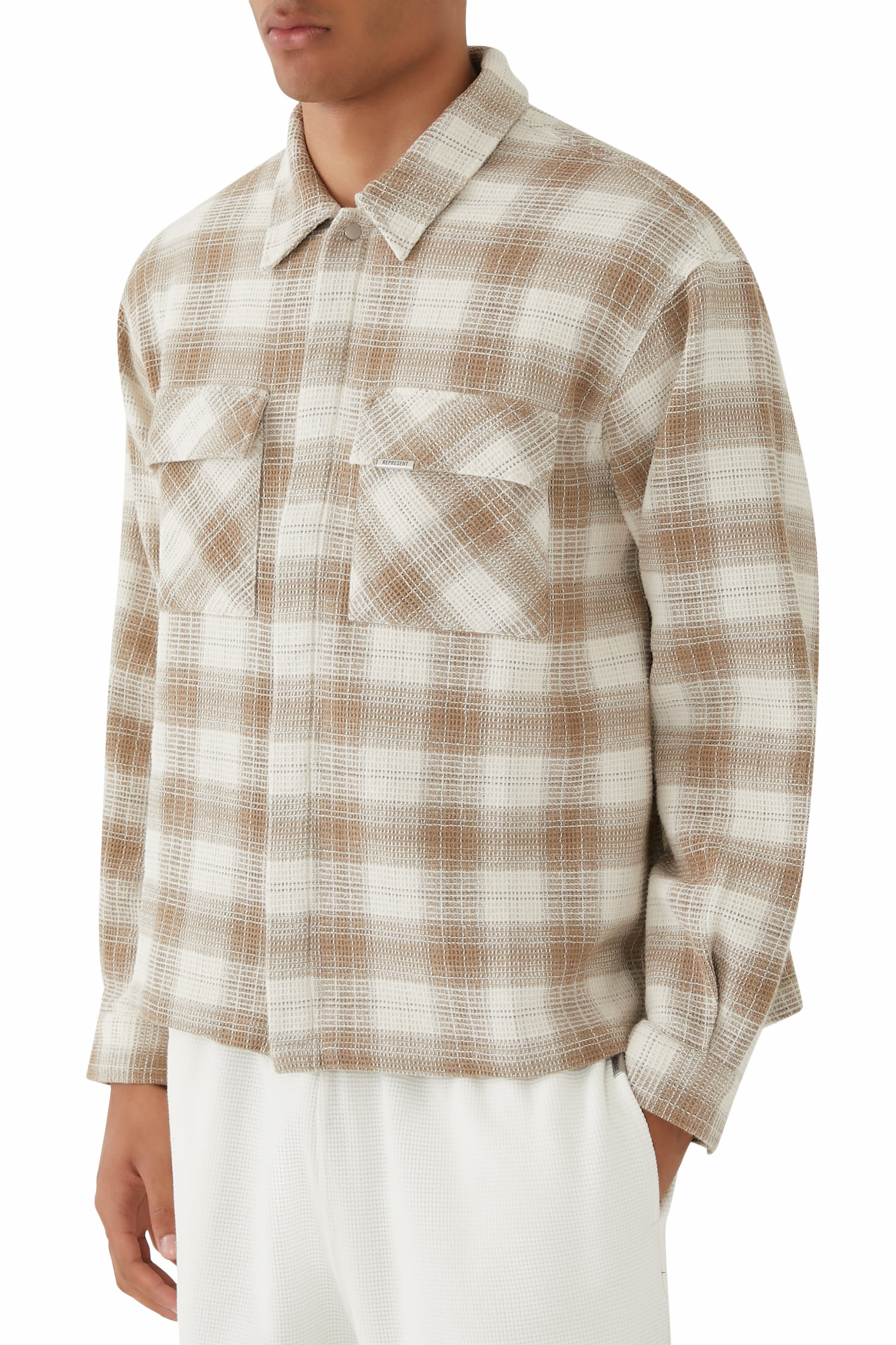 Waffle Flannel Shirt