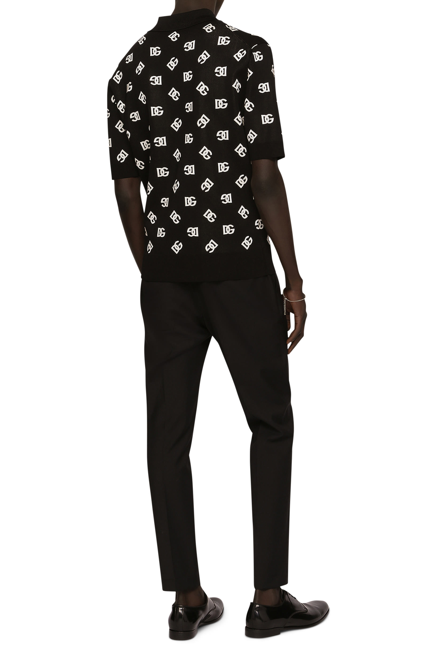 DG Embroidery Stretch Cotton Pants