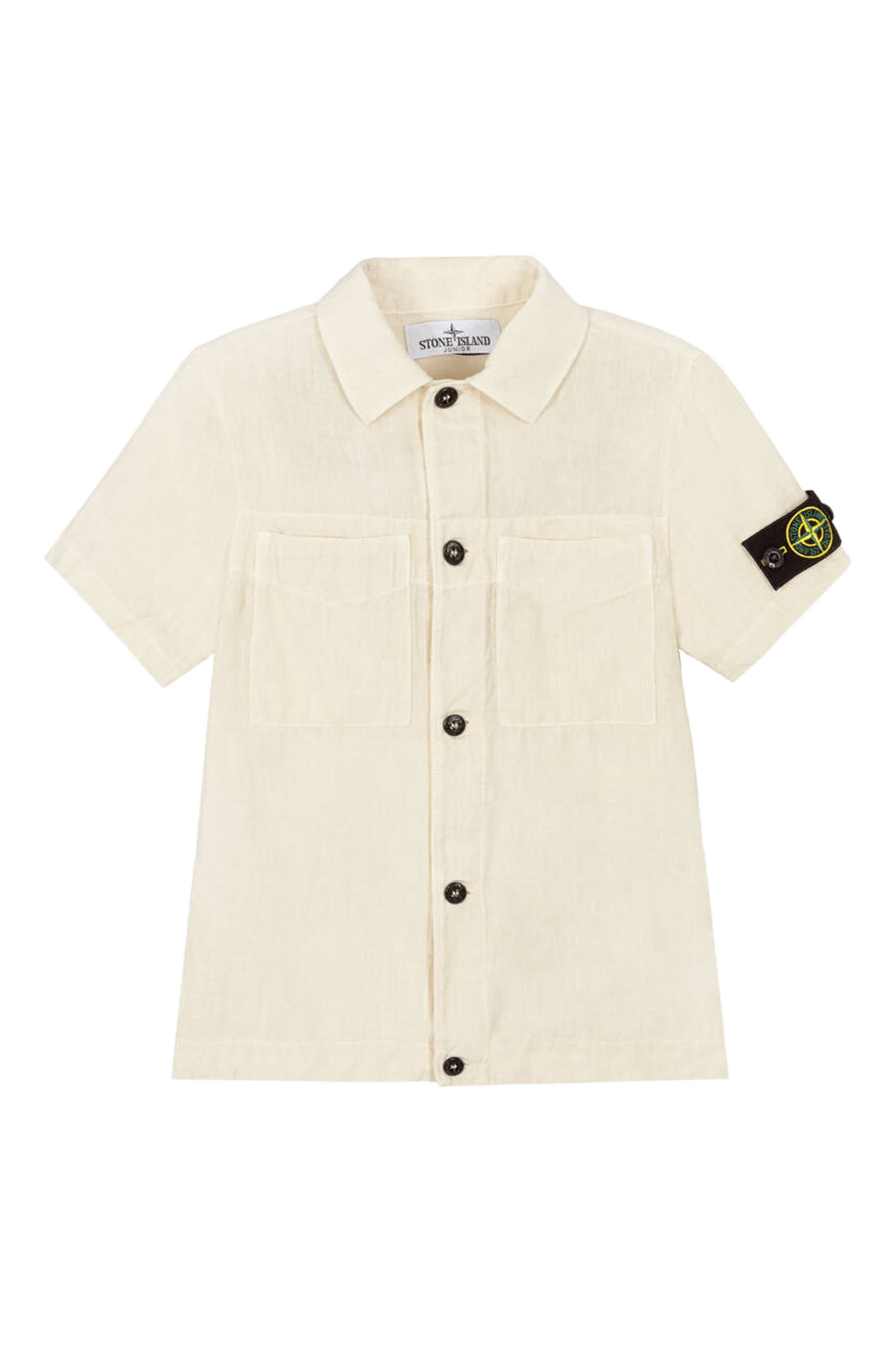 Kids Pocket Linen Shirt
