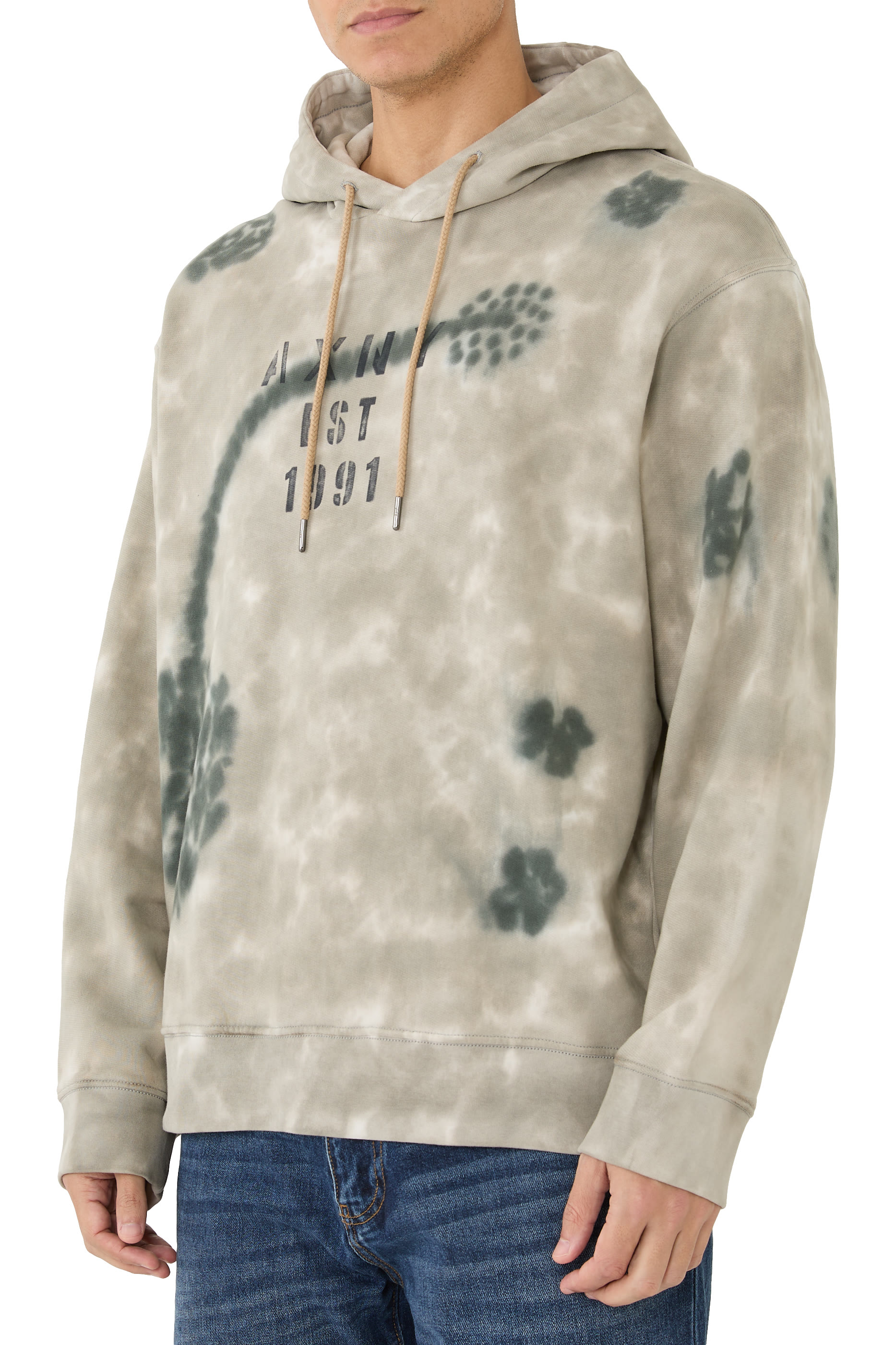 Ninety-One AX Logo Hoodie Sweatshirt