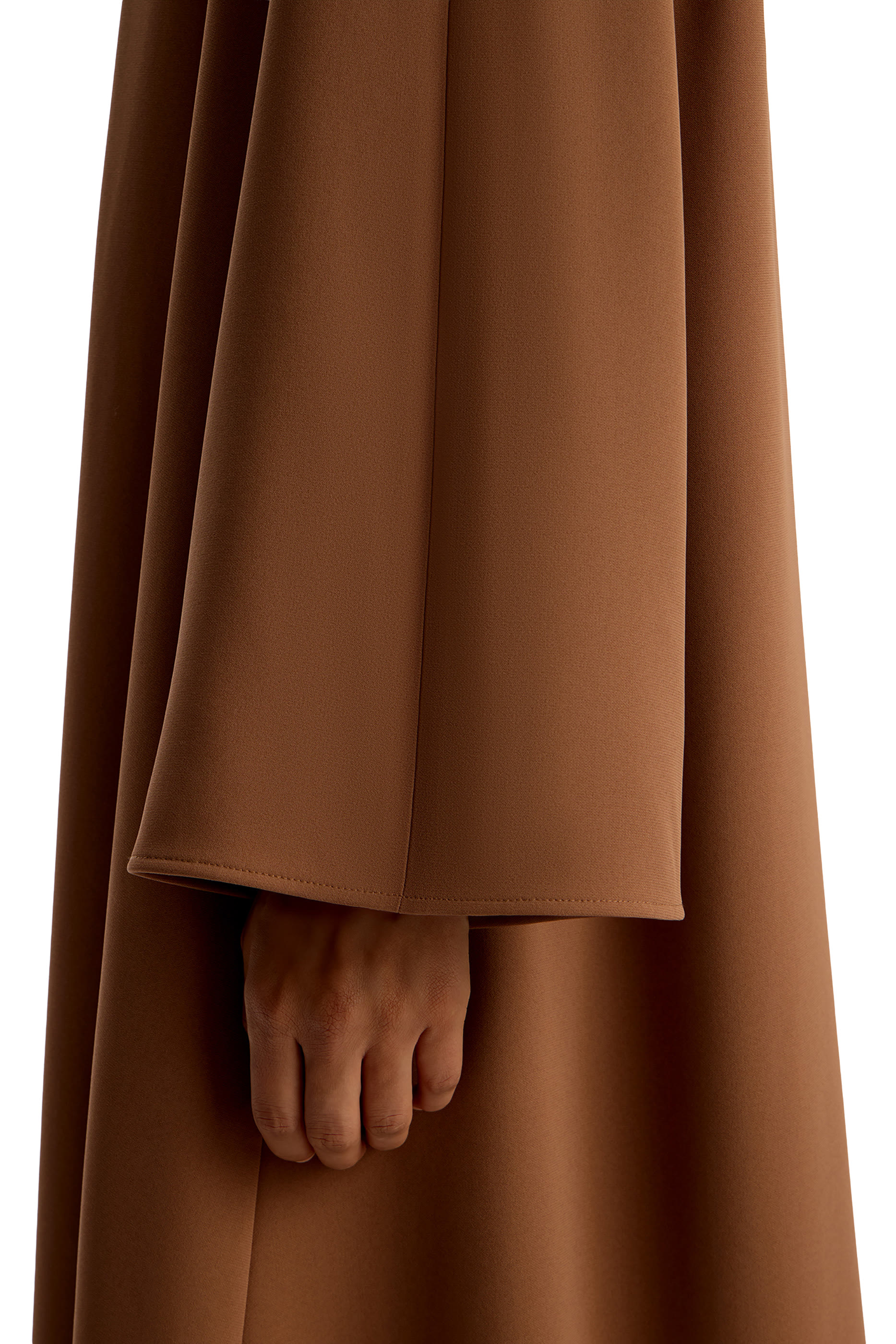 High-Neck Maxi Dress