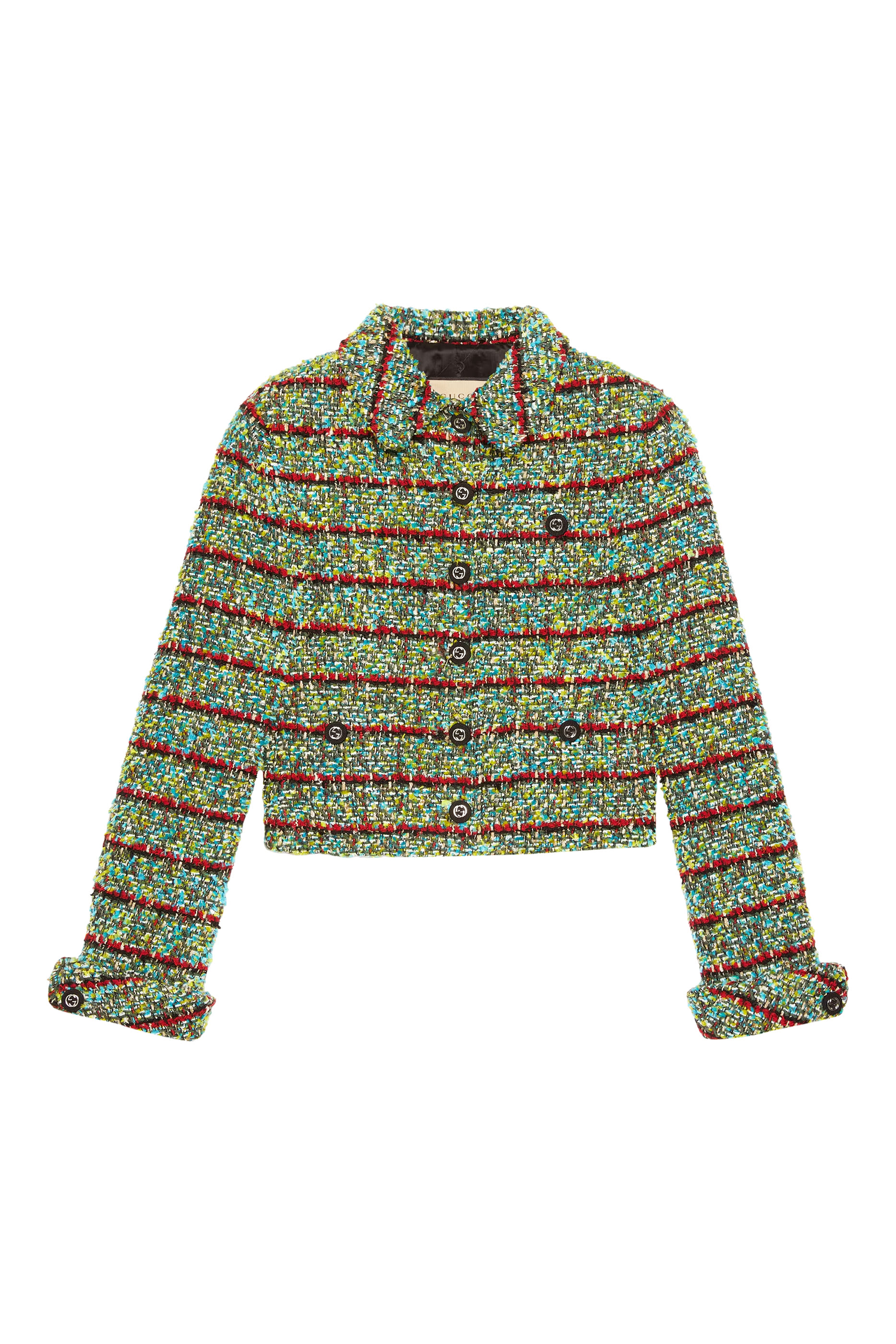 Striped Tweed Jacket