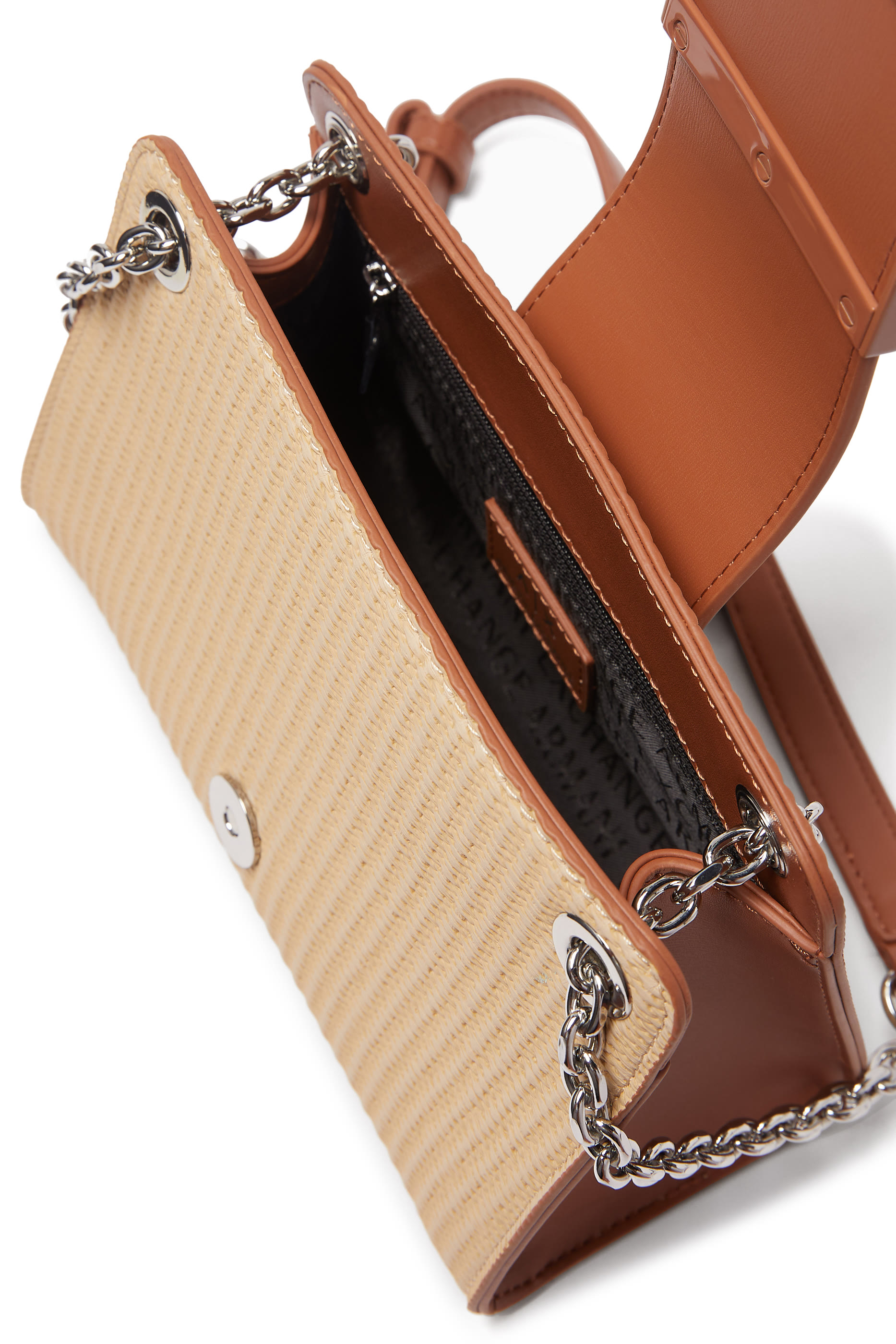 Susie Straw AX Logo Bag