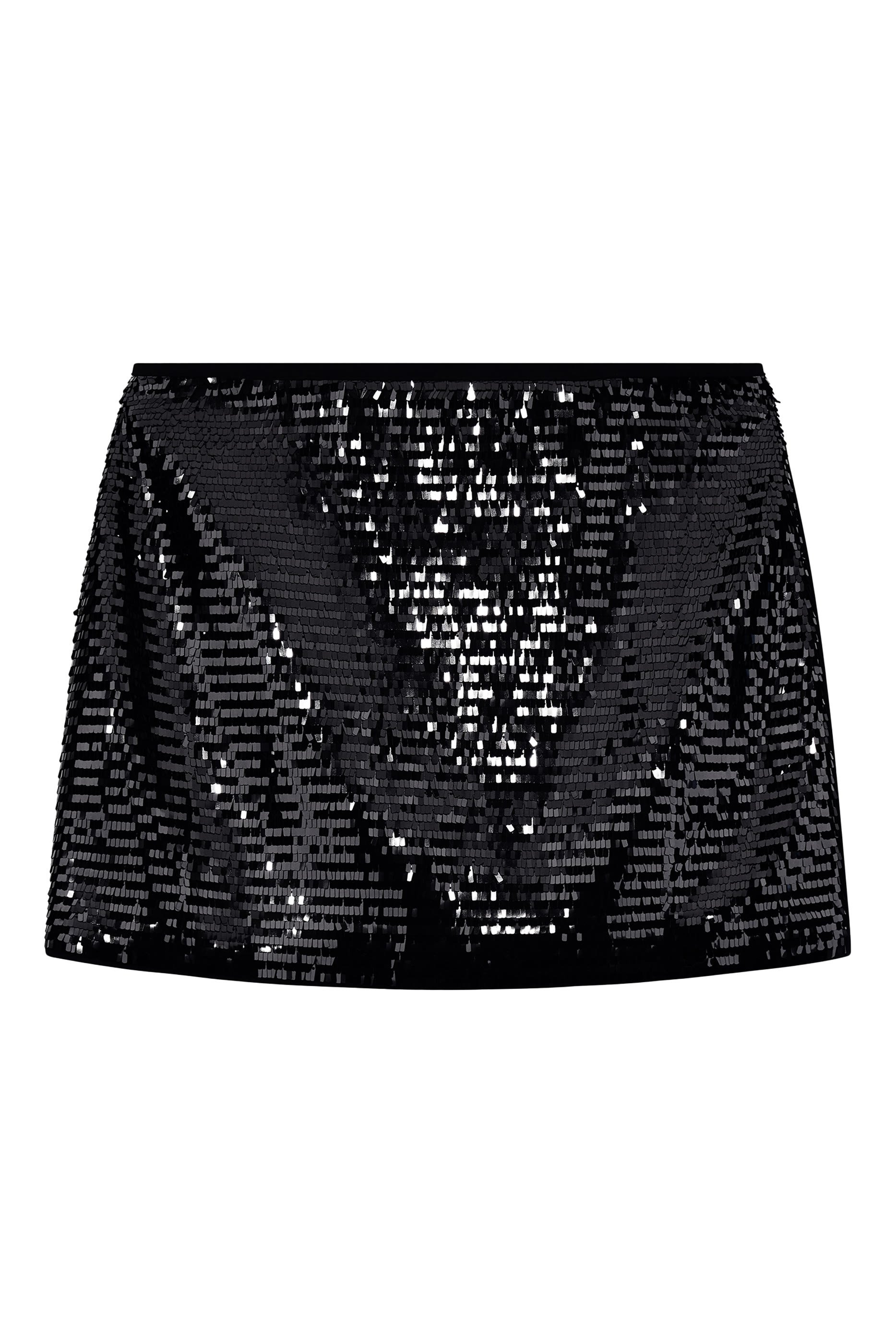 Sequin Mini Skirt