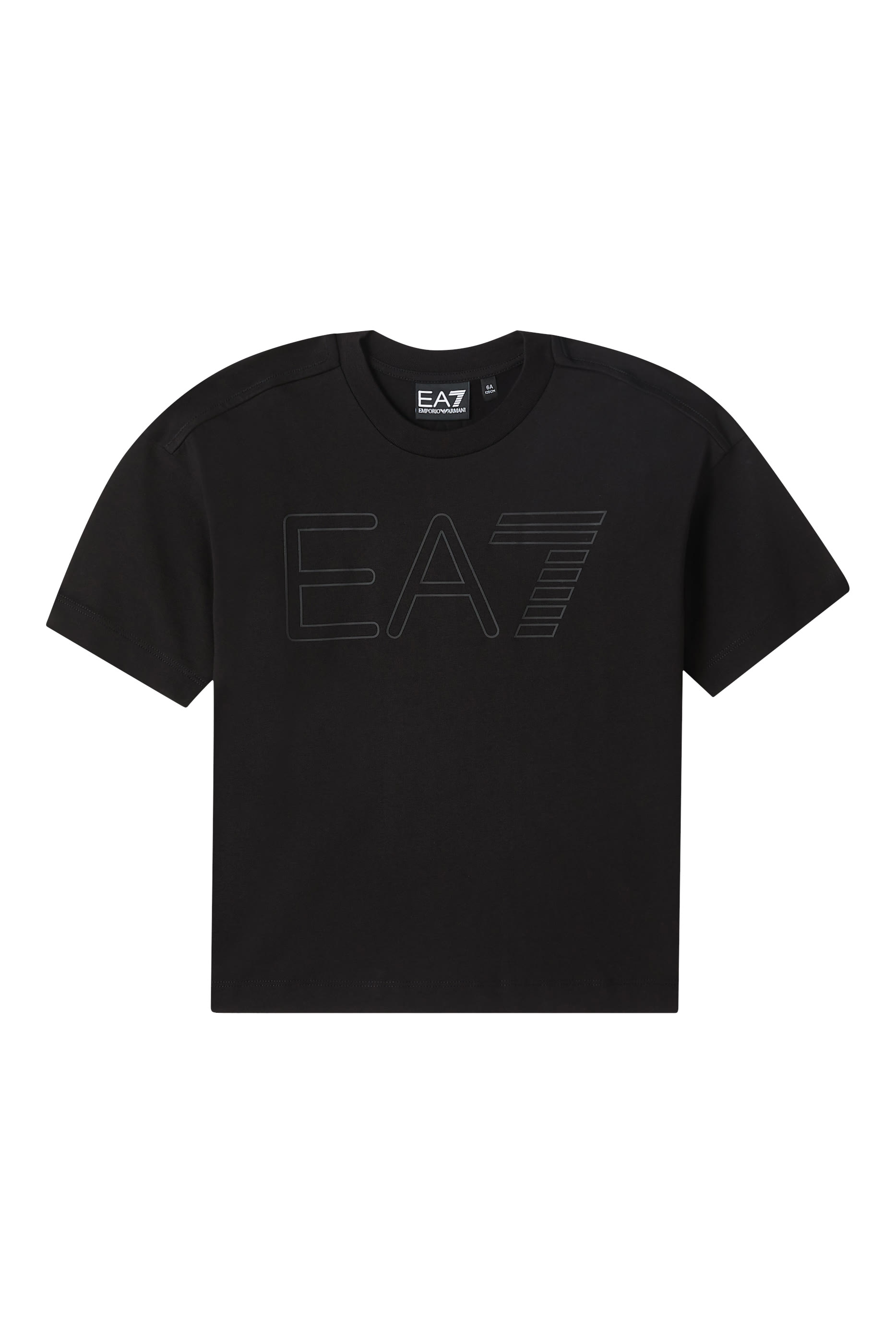 Kids EA7 Oversized Logo T-Shirt