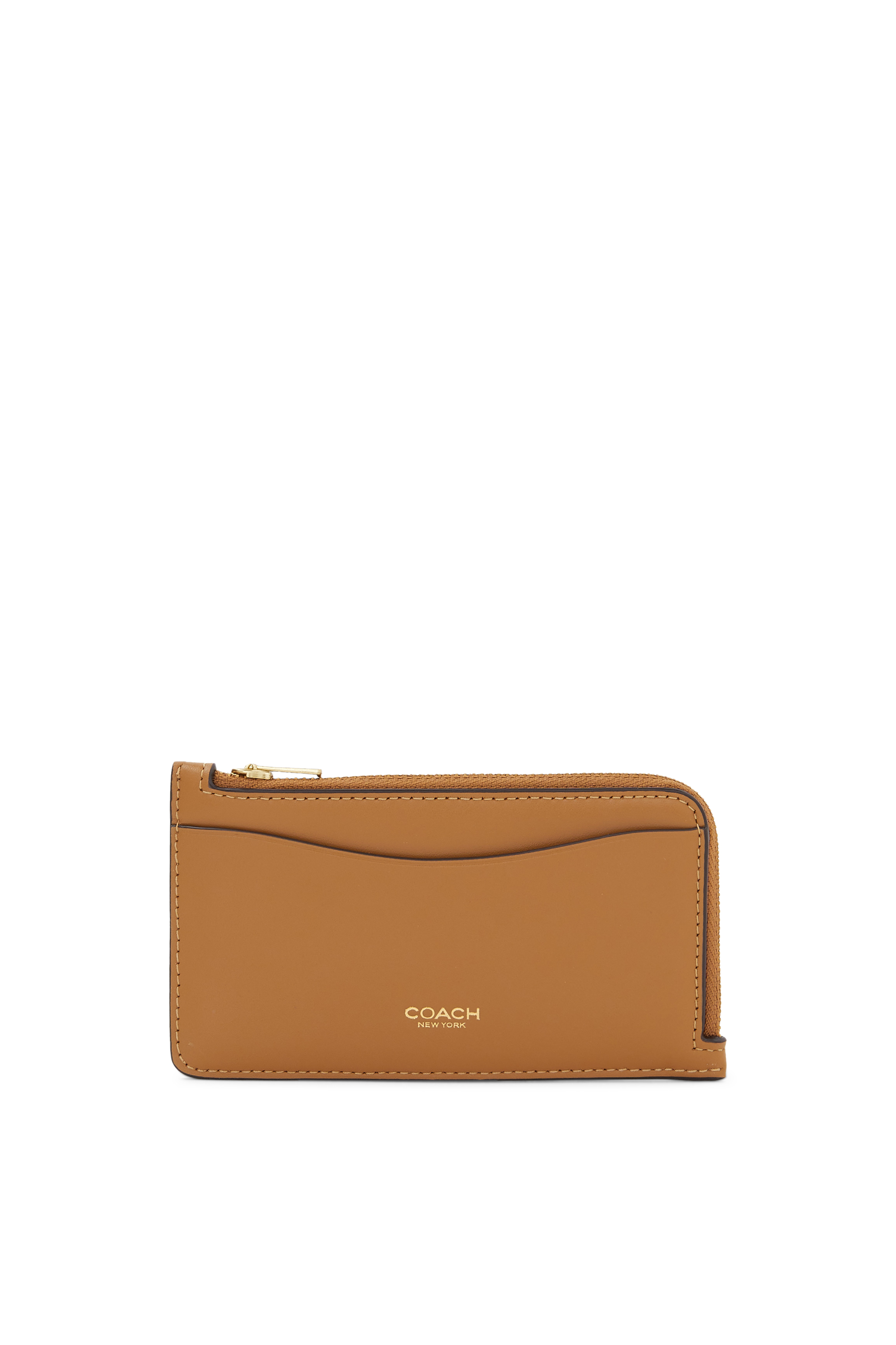 Leather Zip Around Wallet