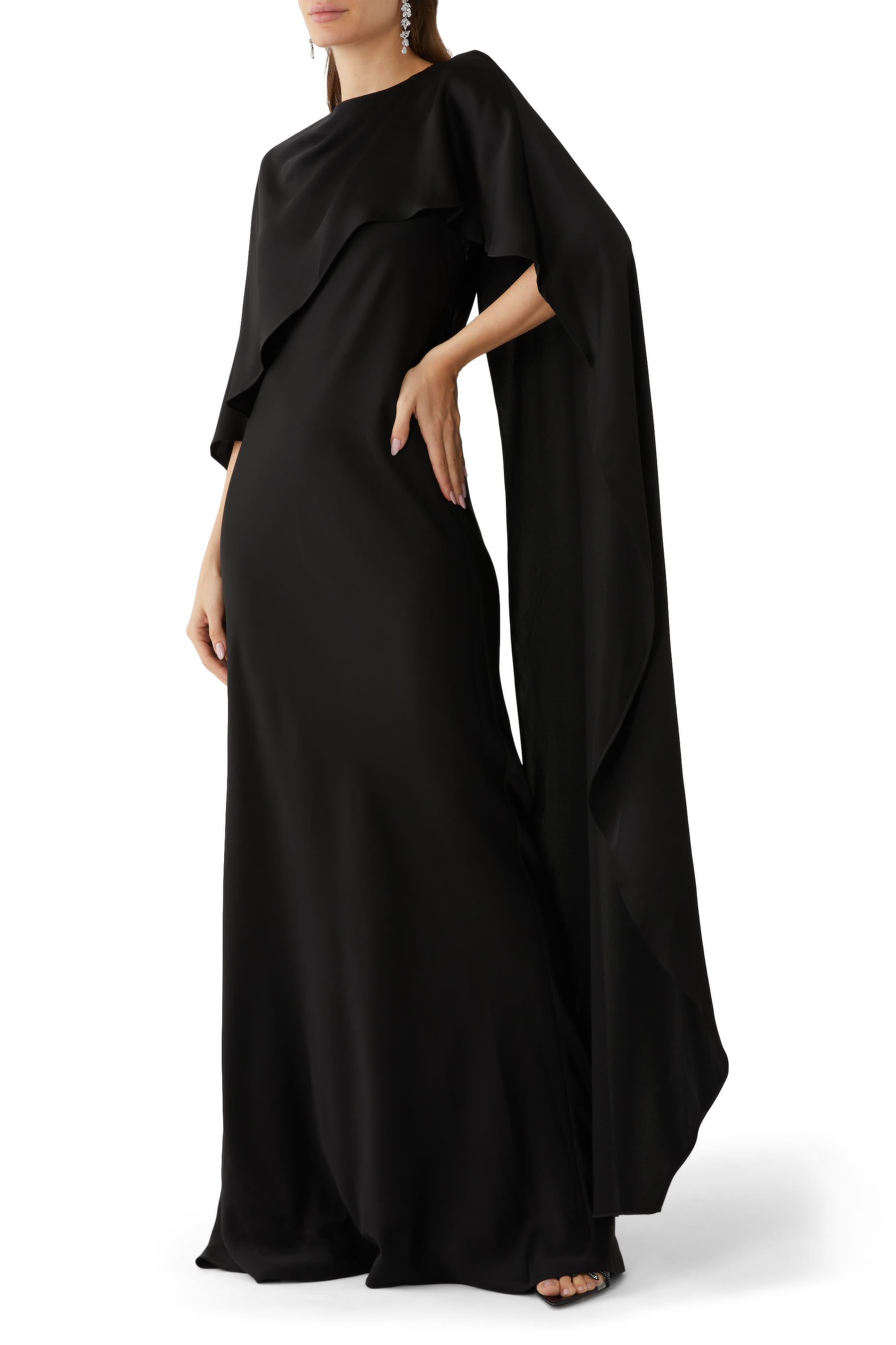 Izel Cape Gown