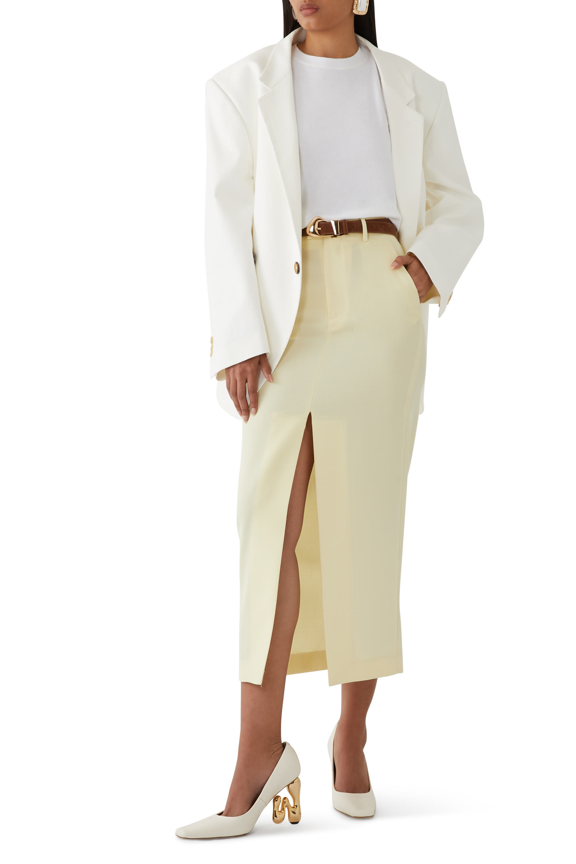 Lula Virgin Wool Skirt