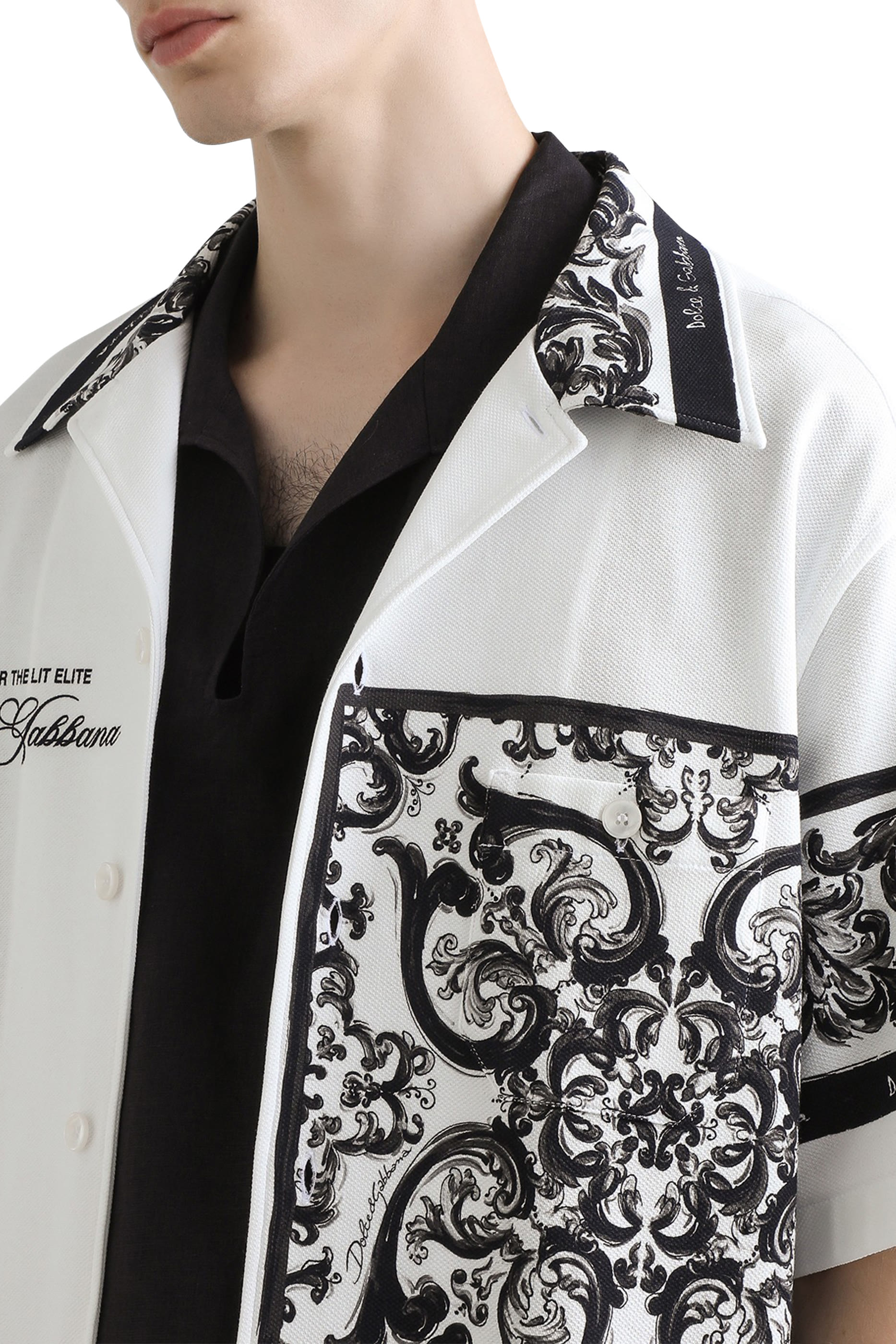 Majolica-Print Shirt