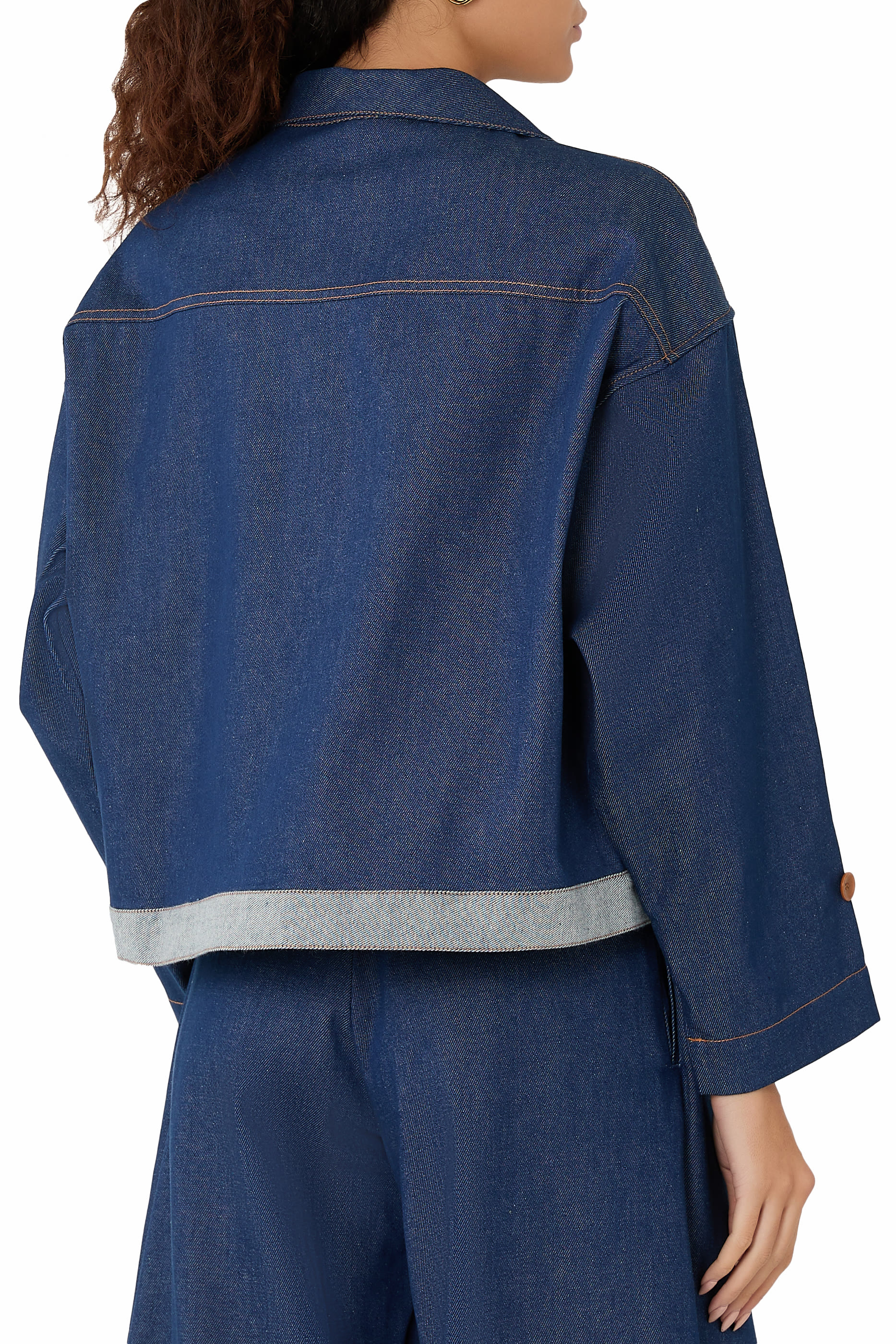 Sanctuary Denim Asymmetric Boxy Jacket