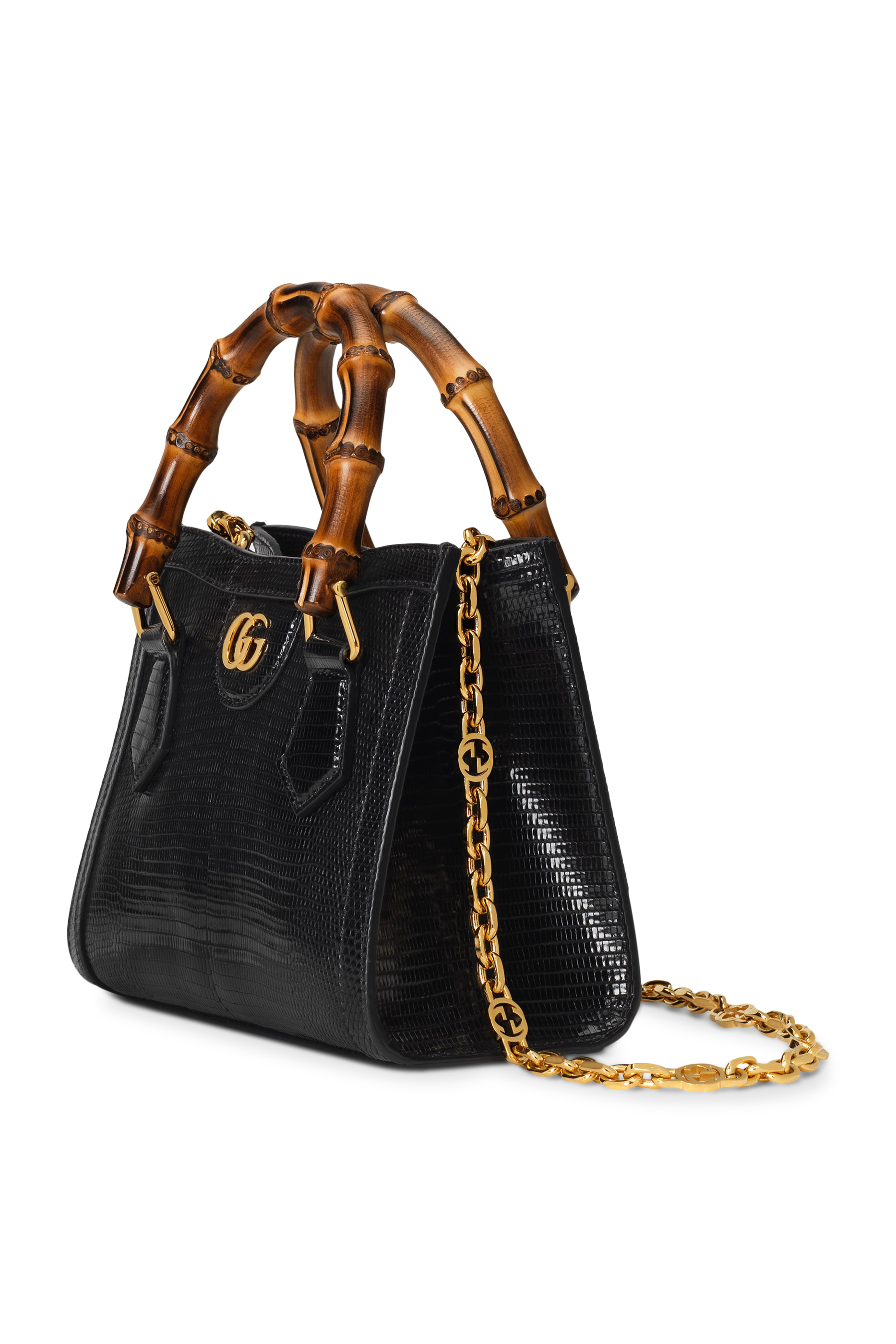 Diana Lizard Mini Tote Bag