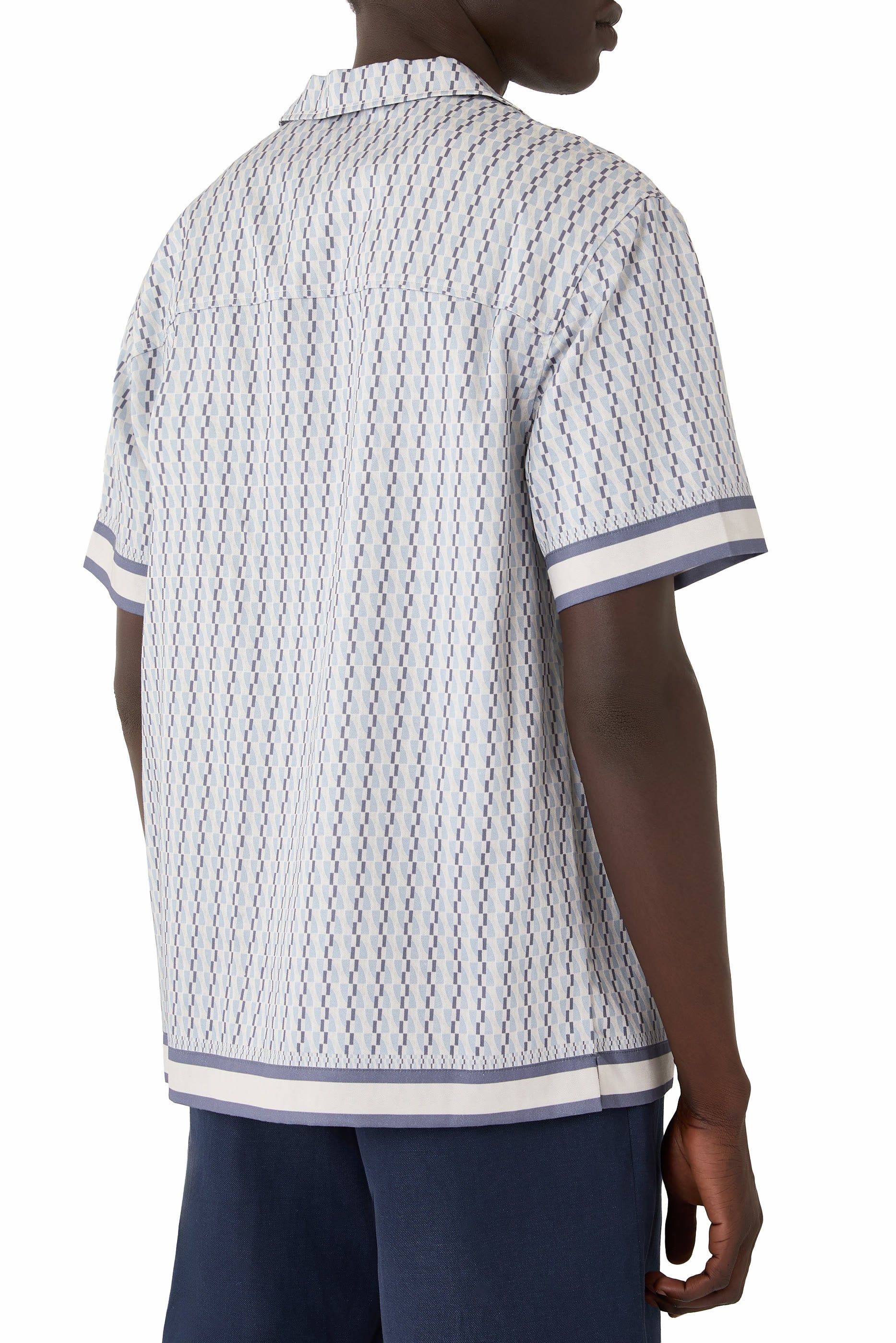 Galliano Border Shirt
