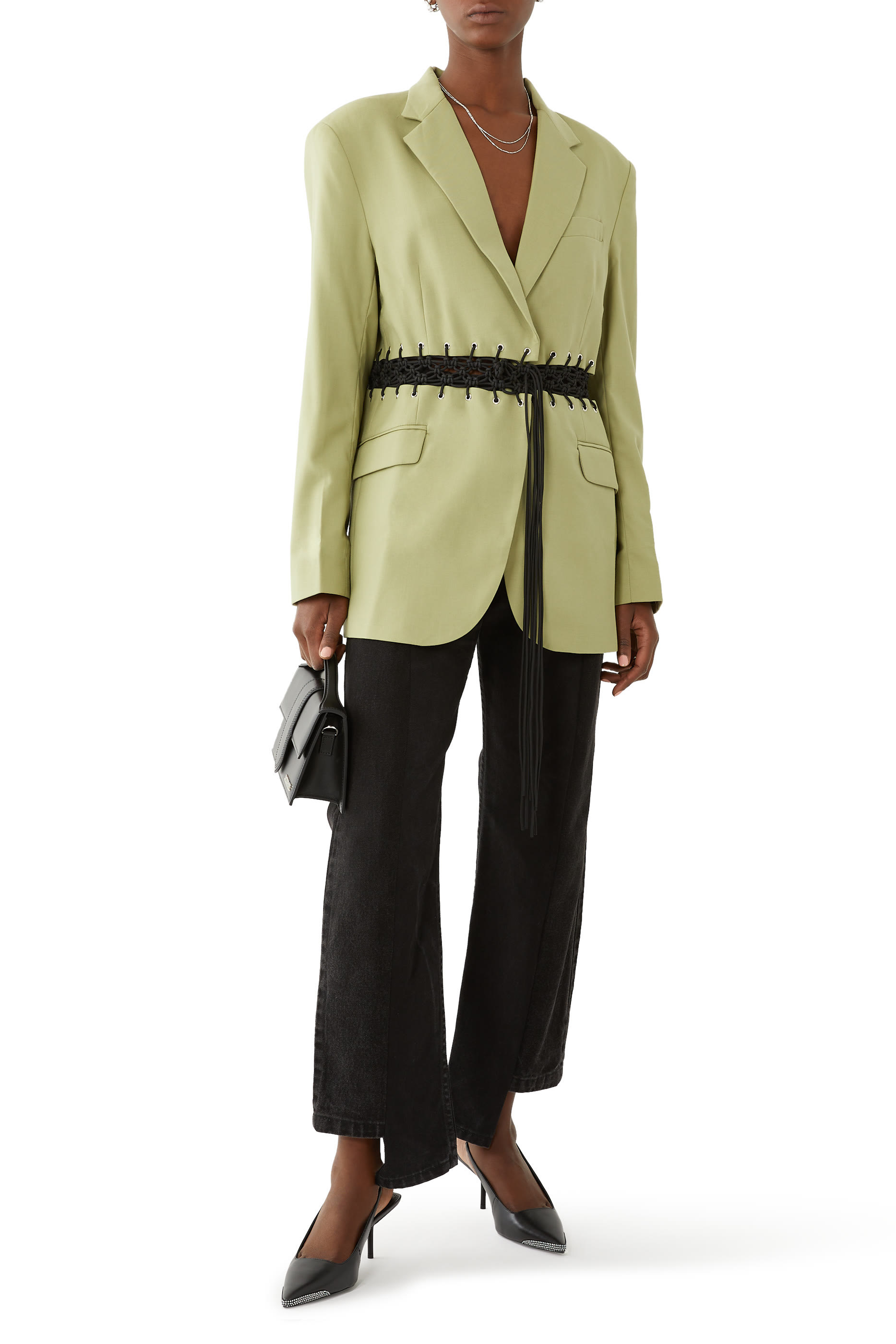 Raffaella 65mm Leather Mules