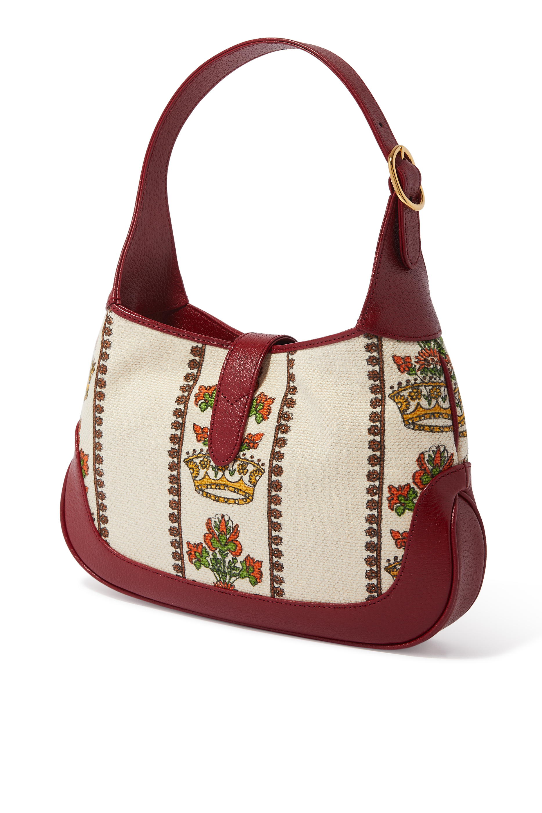 Gucci Small 100 Jackie 1961 bag in Ivory Jacquard