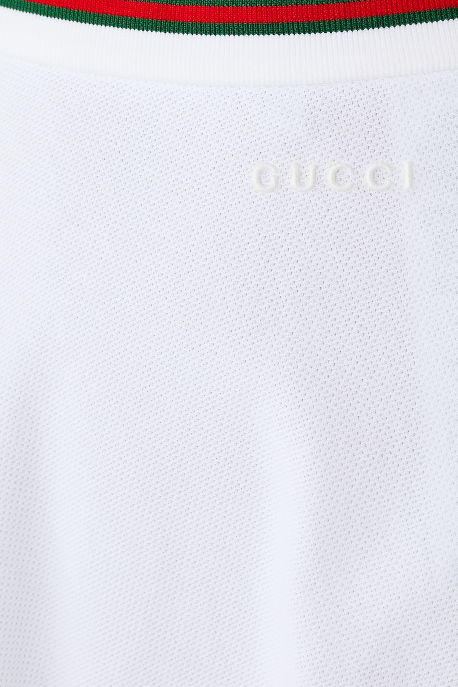 Cotton Piquet Skirt with Web