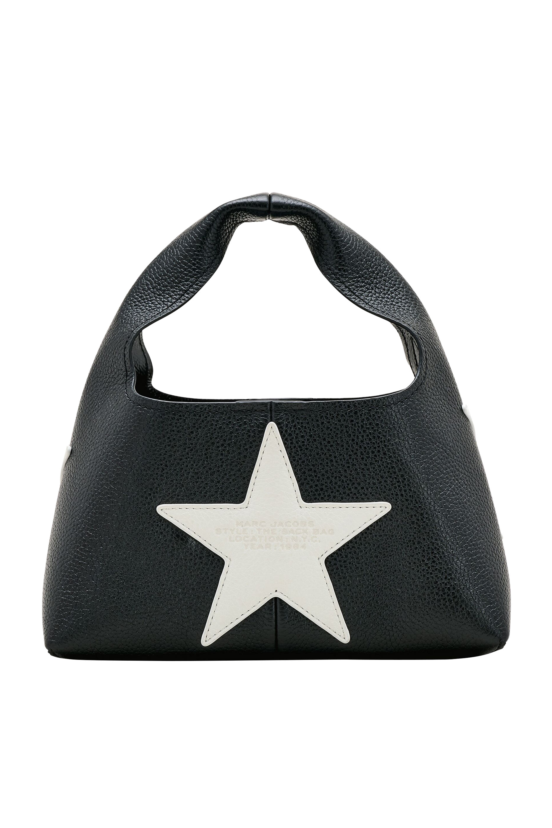 The Star Patchwork Leather Mini Sack Bag