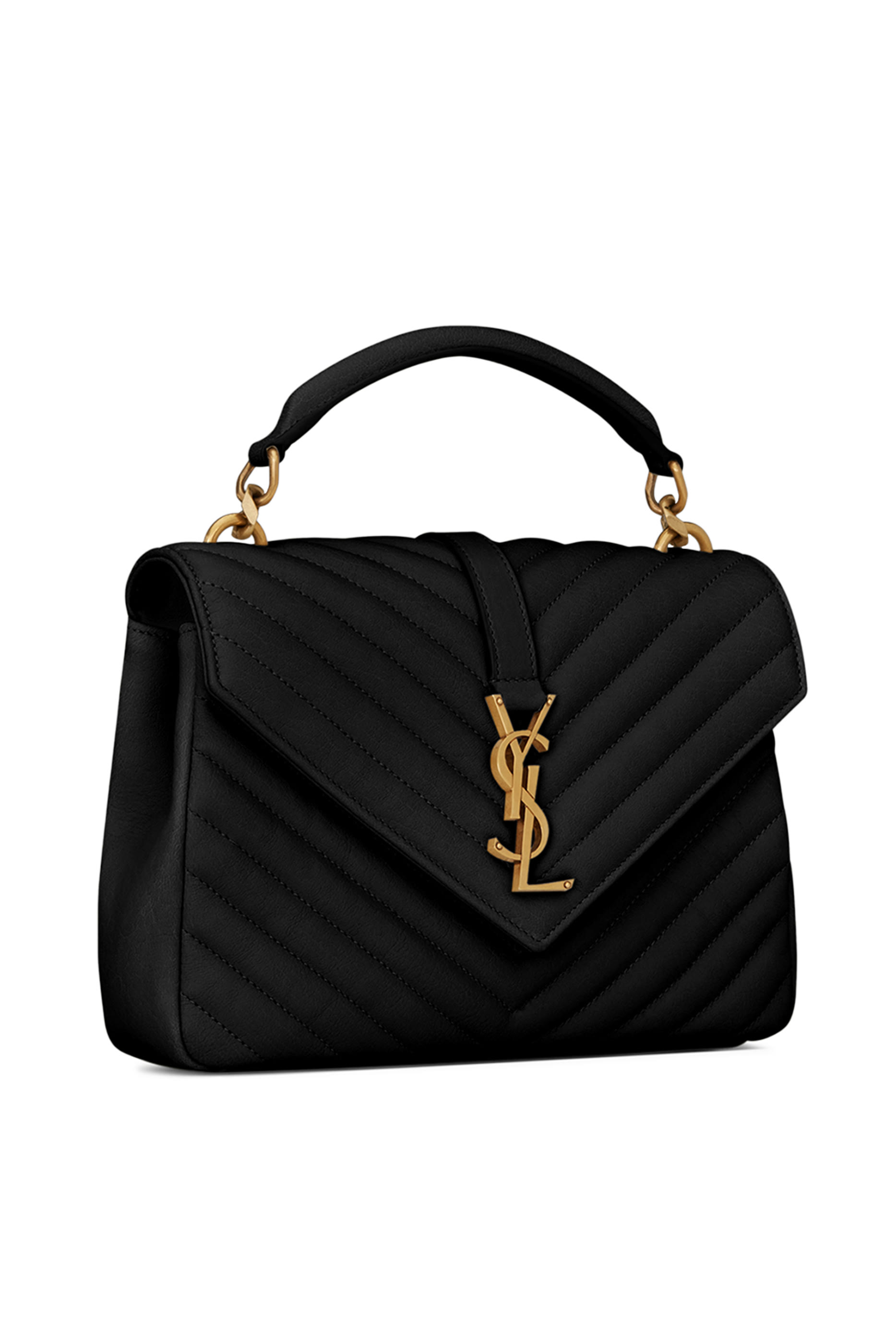 College Medium Bag in Quilted Leather 