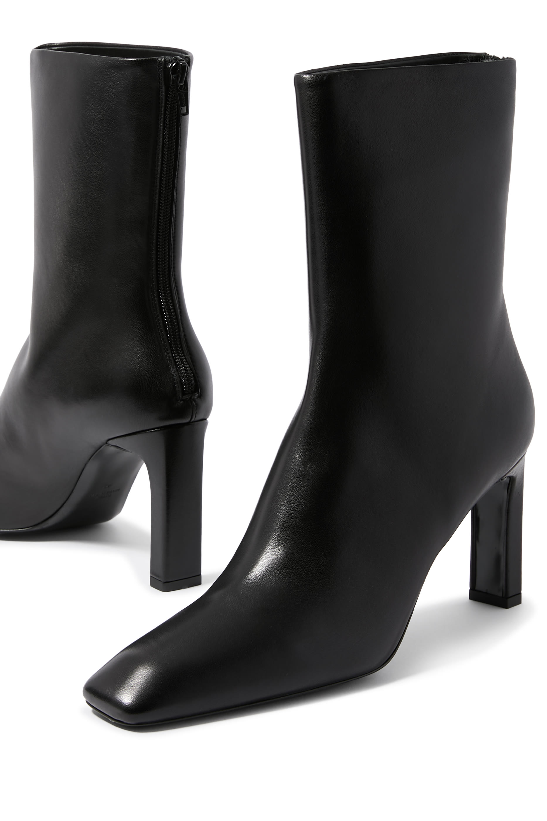 Bar Glossy Leather 85 Boots