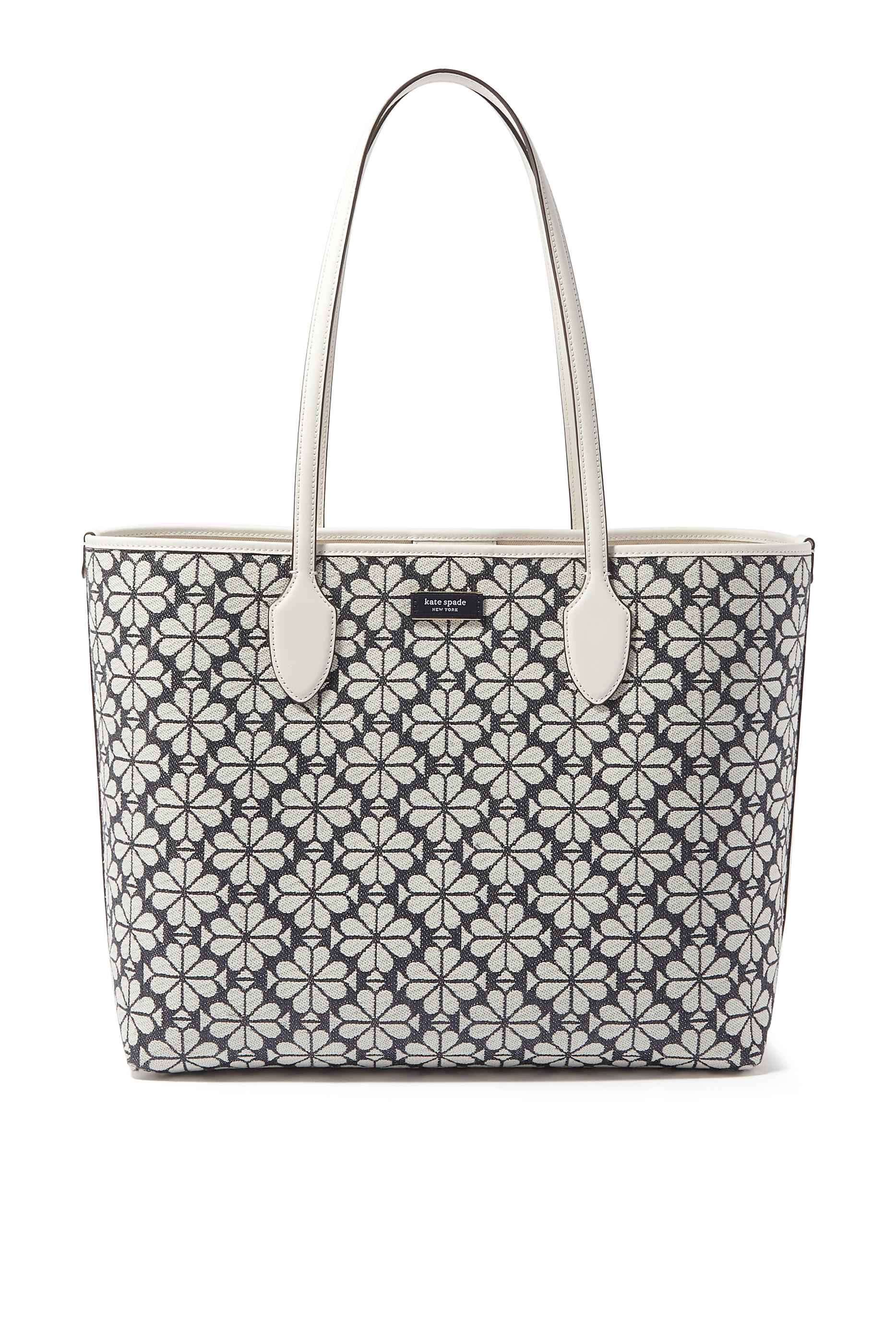 Spade Flower Coated Canvas Large Tote