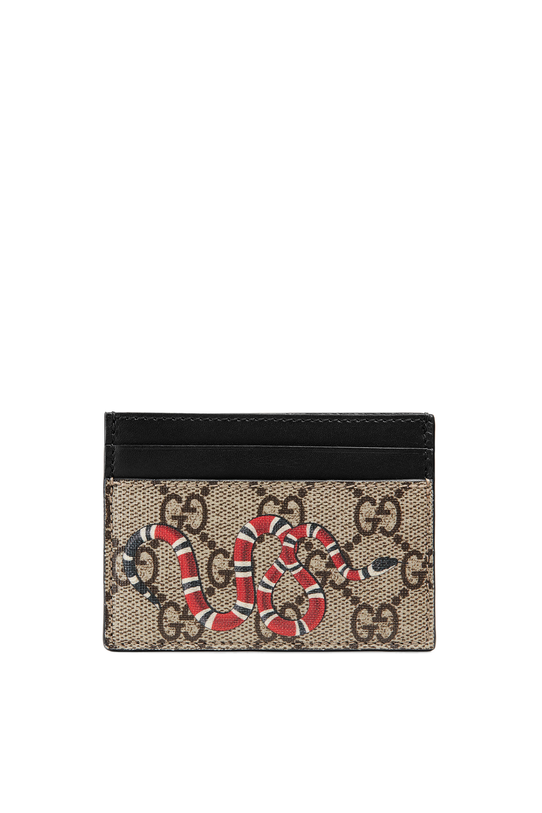 Kingsnake Print GG Supreme Card Case