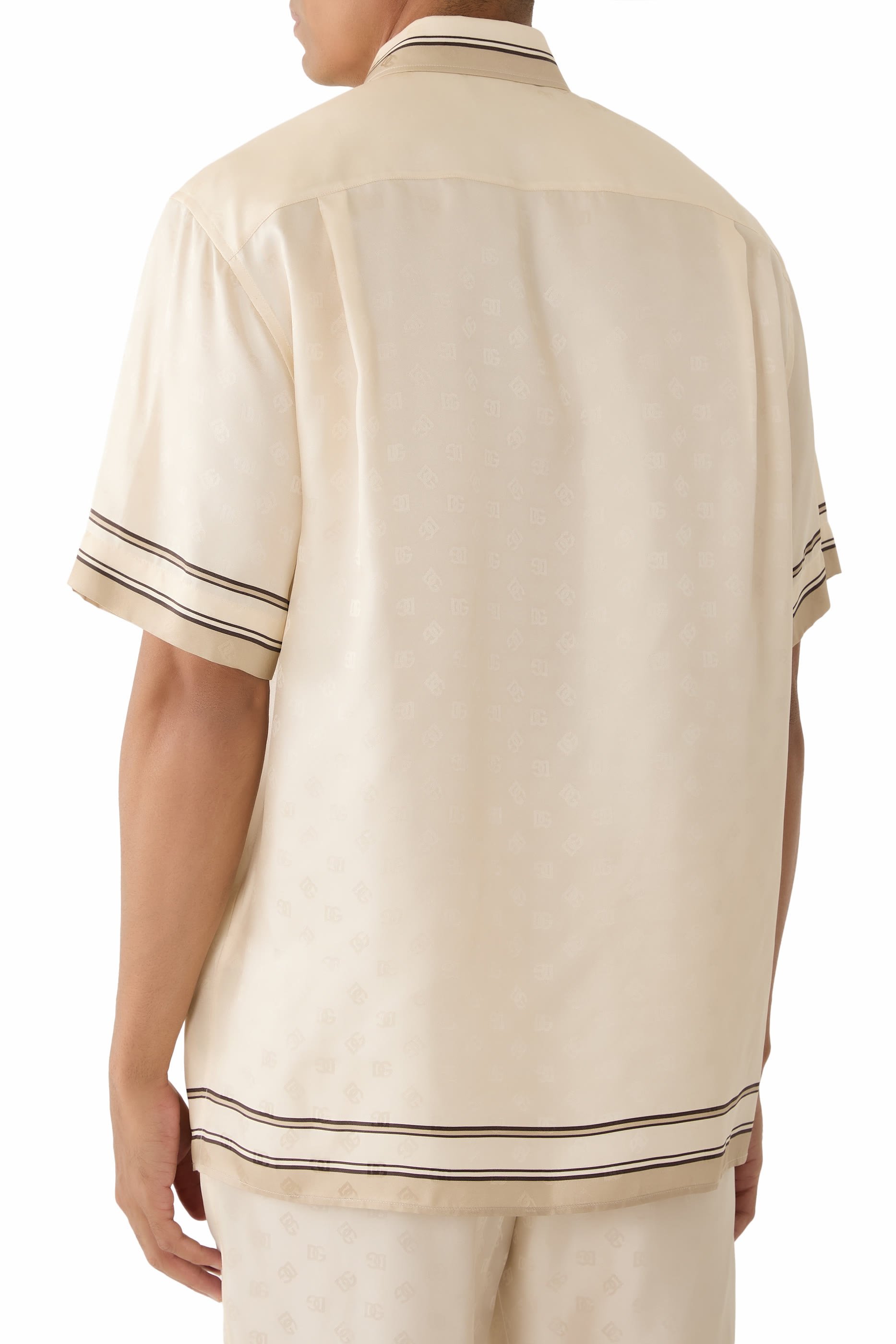 Logo-Print Hawaii Twill Shirt 