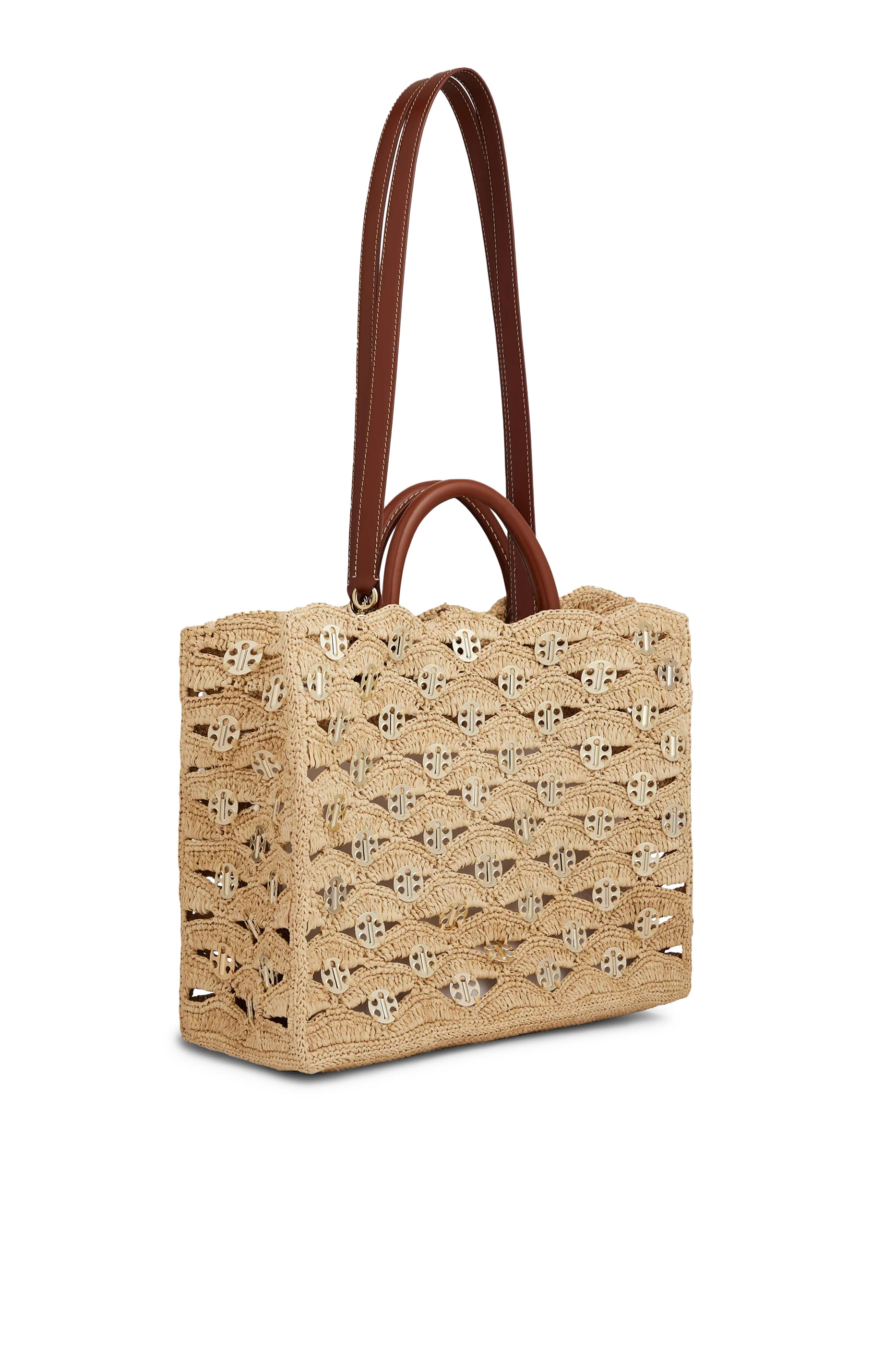 Tote Bag in Raffia