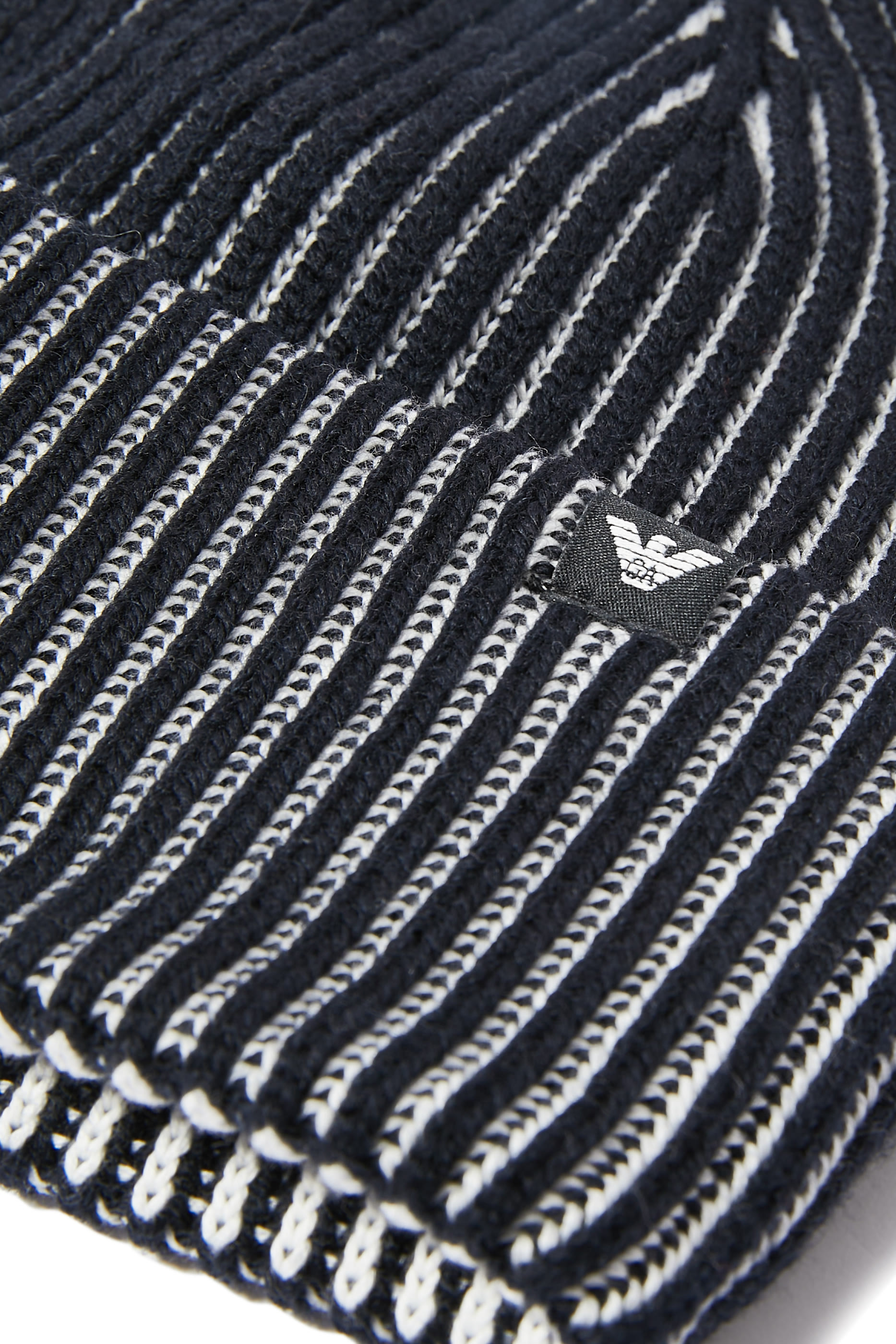 Eagle Micro Patch Logo Ribbed Beanie