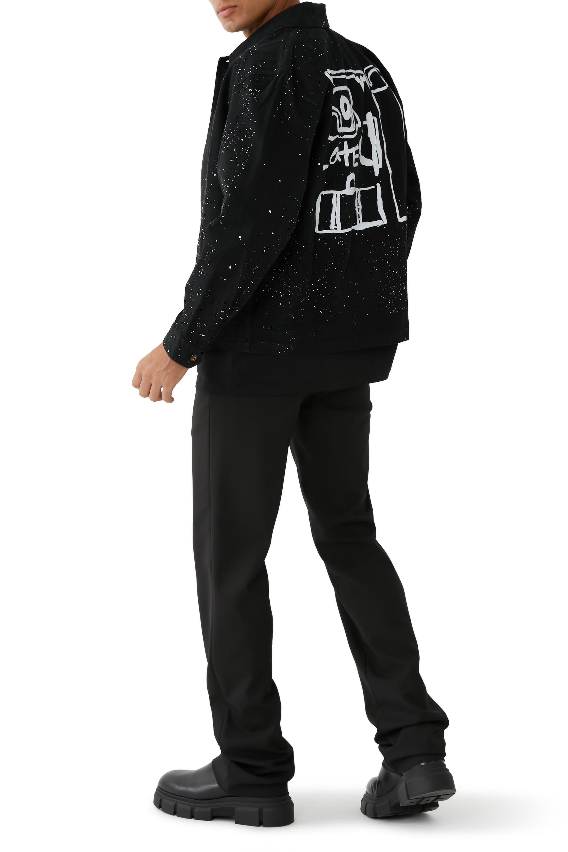 Splattered Work Jacket