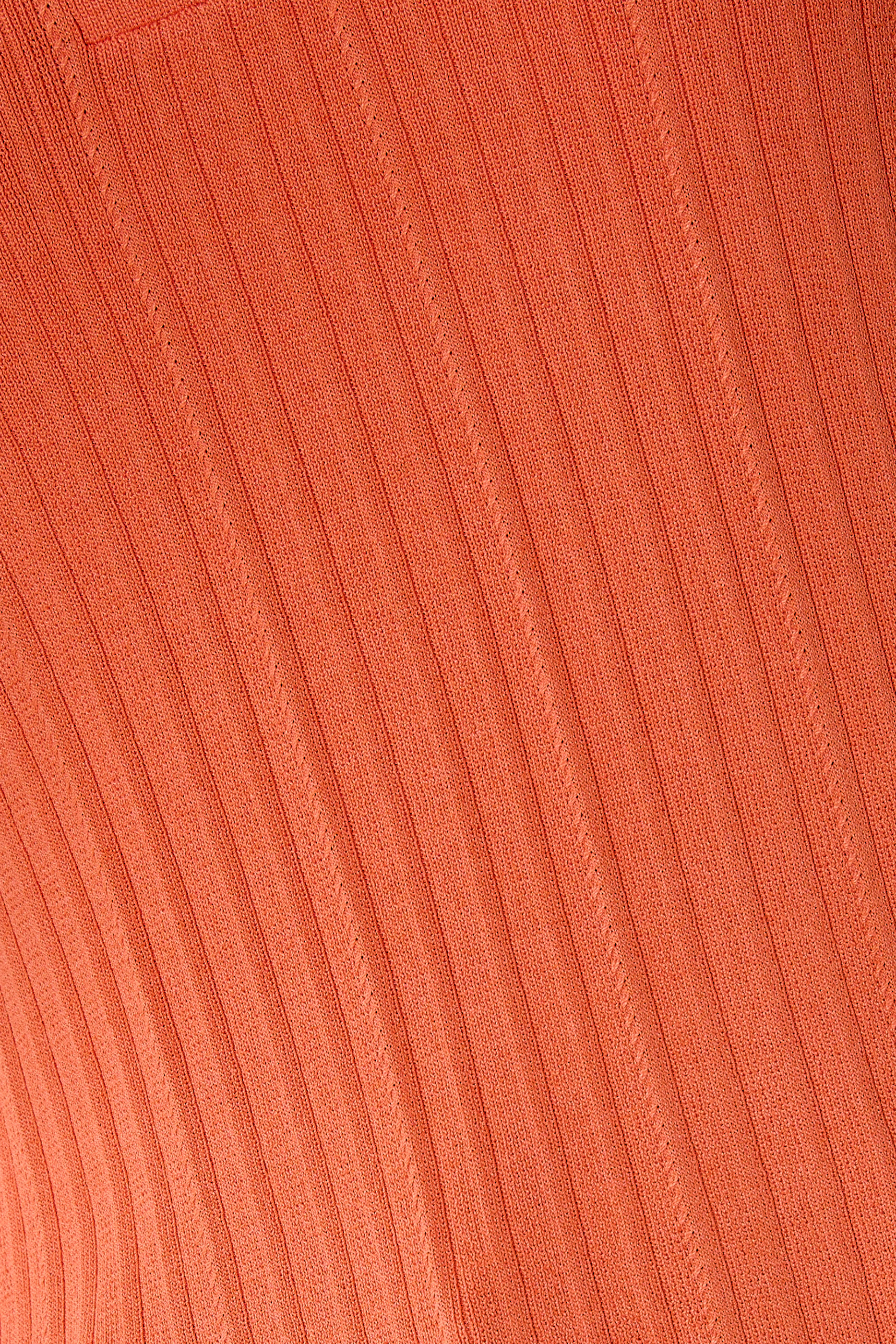 Viscose Rib Knit Polo Top