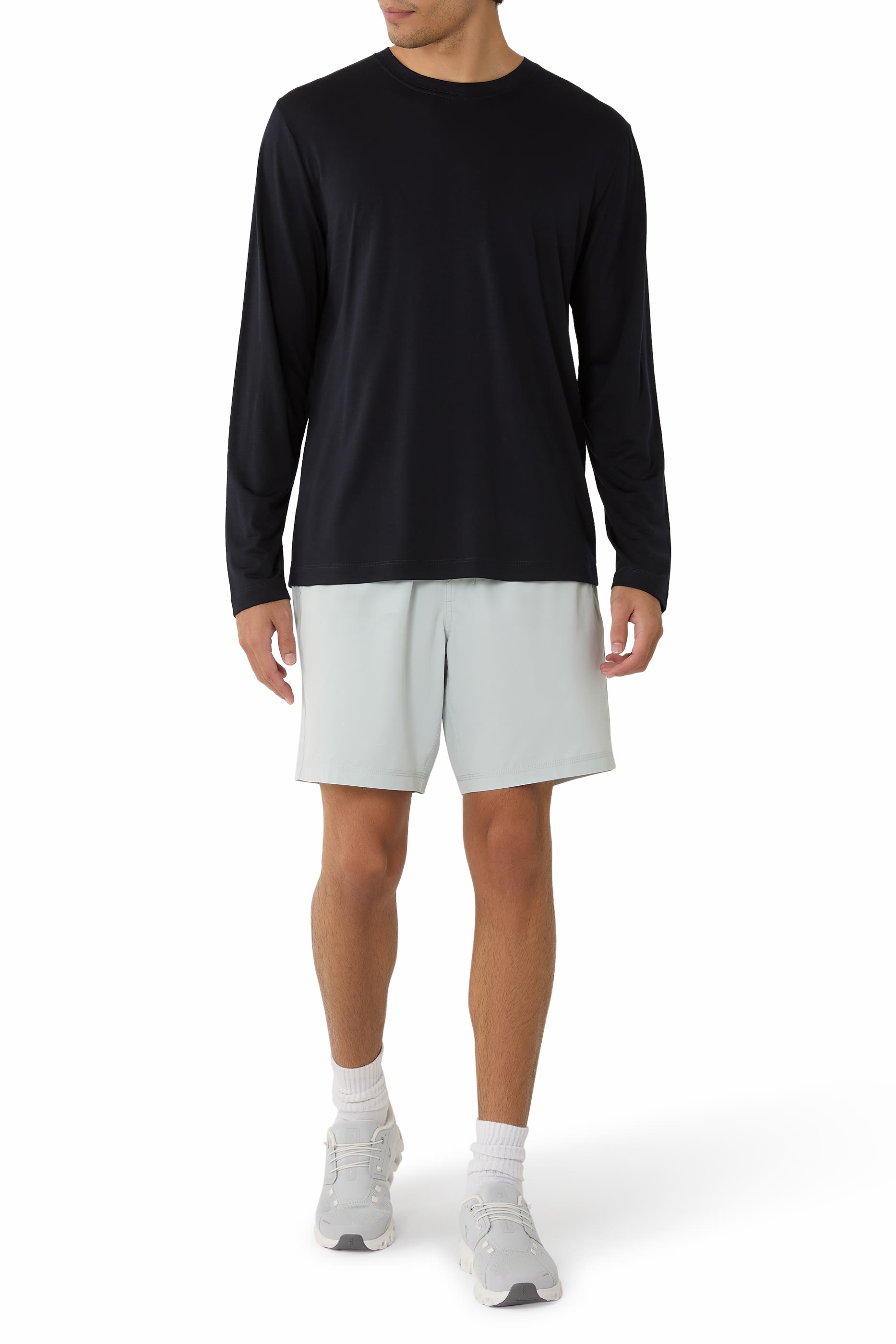 Virgin Wool Long Sleeve T-Shirt