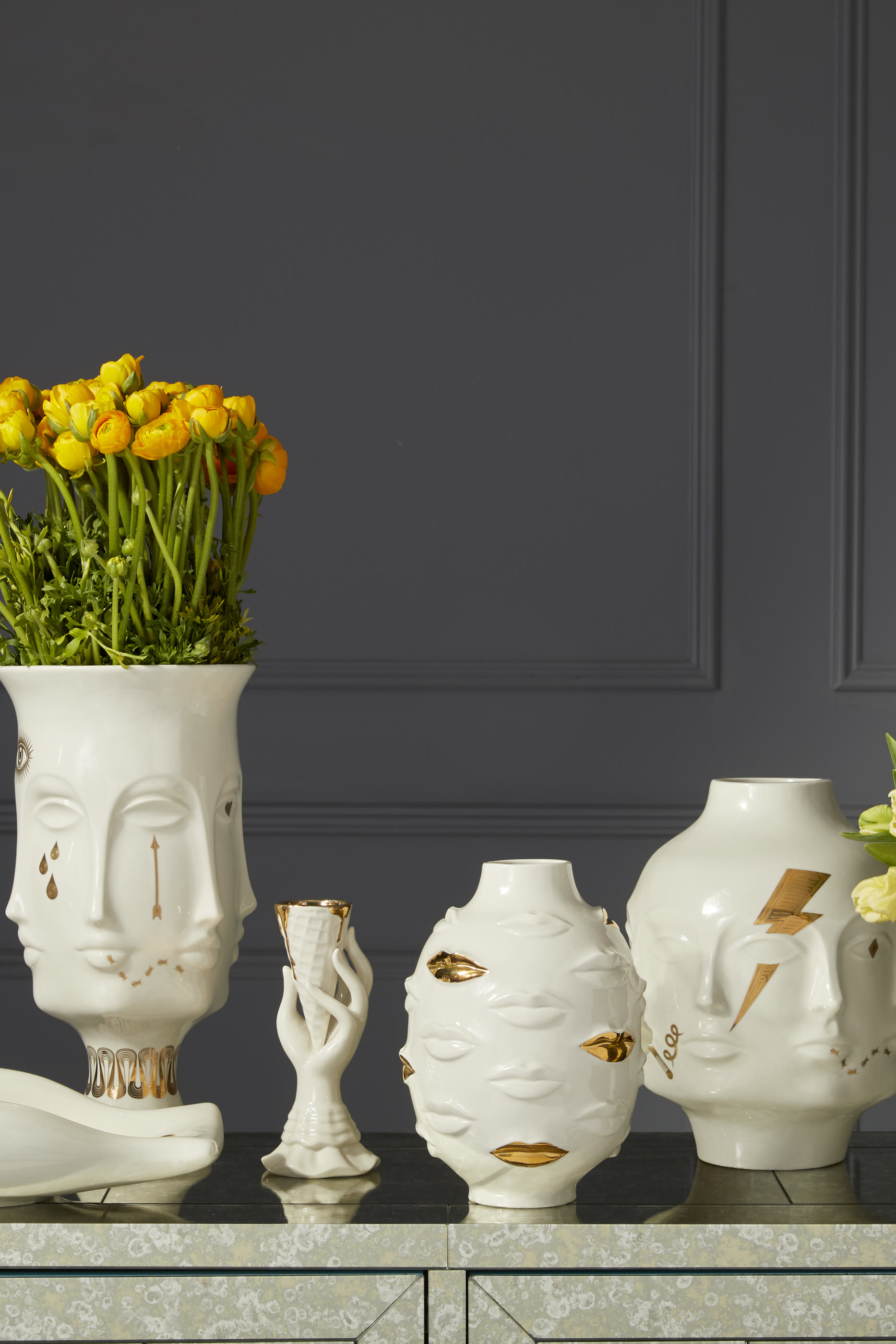 Gilded Dora Maar Urn