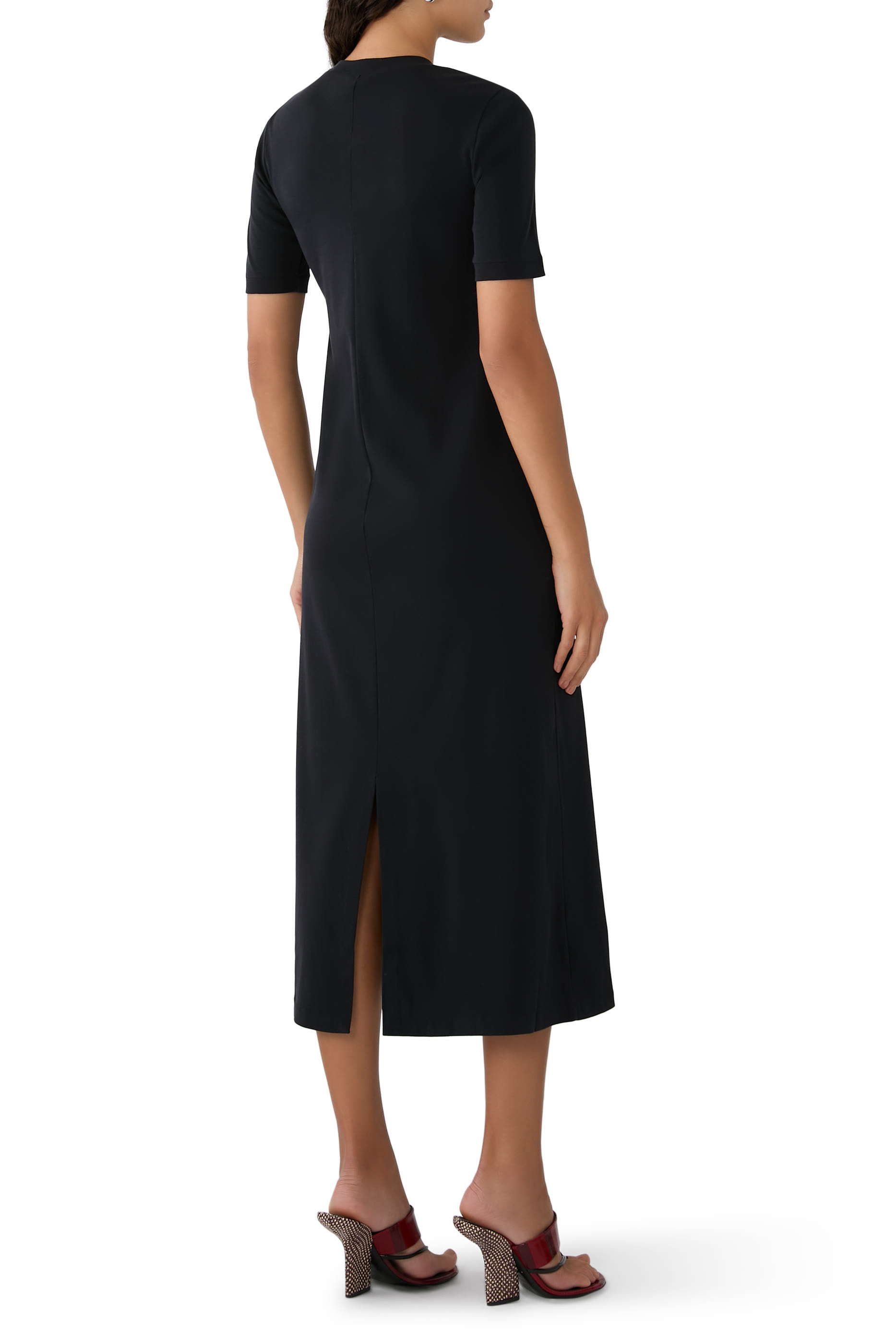 Organic Cotton Fine Rib Dress