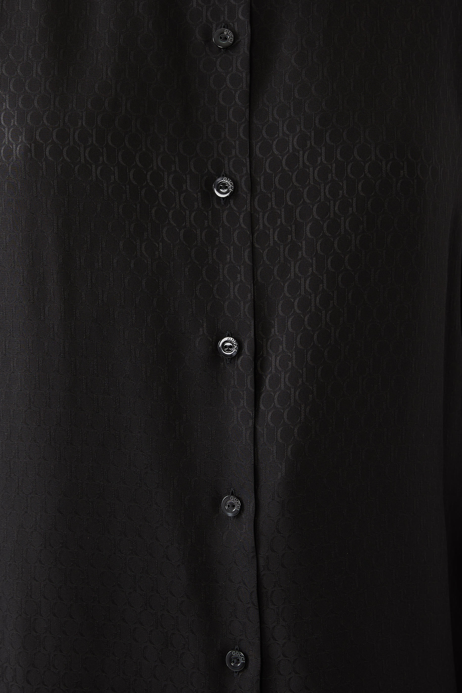 Silk Jacquard Shirt And Bra Set