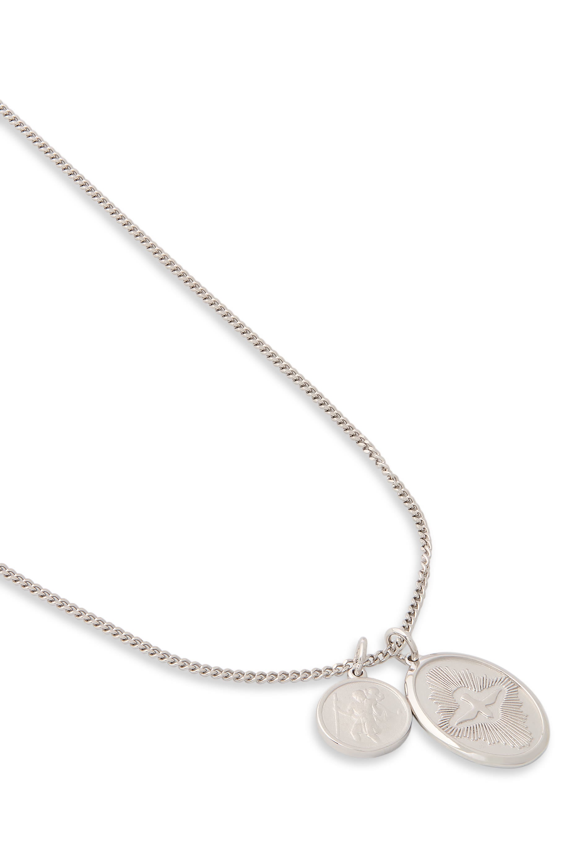 Mini Dove Necklace, Sterling Silver