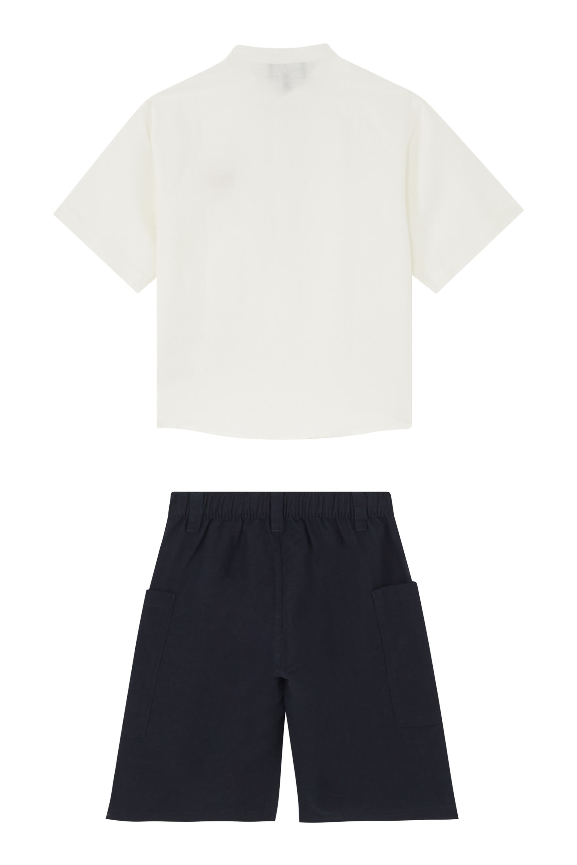 Kids Ramadan Eagle Logo Shirt & Shorts Set