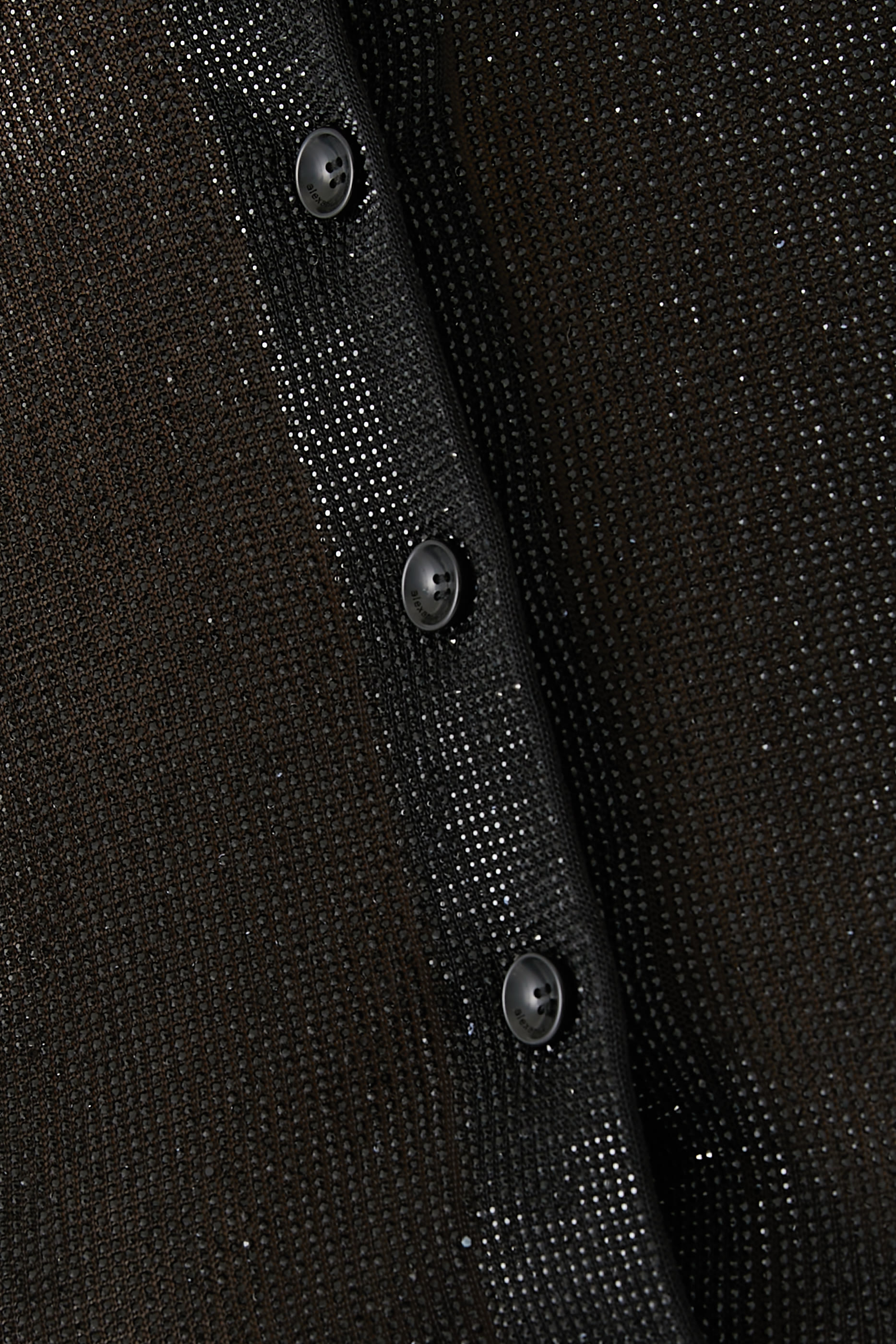 Beaded Hotfix Cropped Crewneck Cardigan