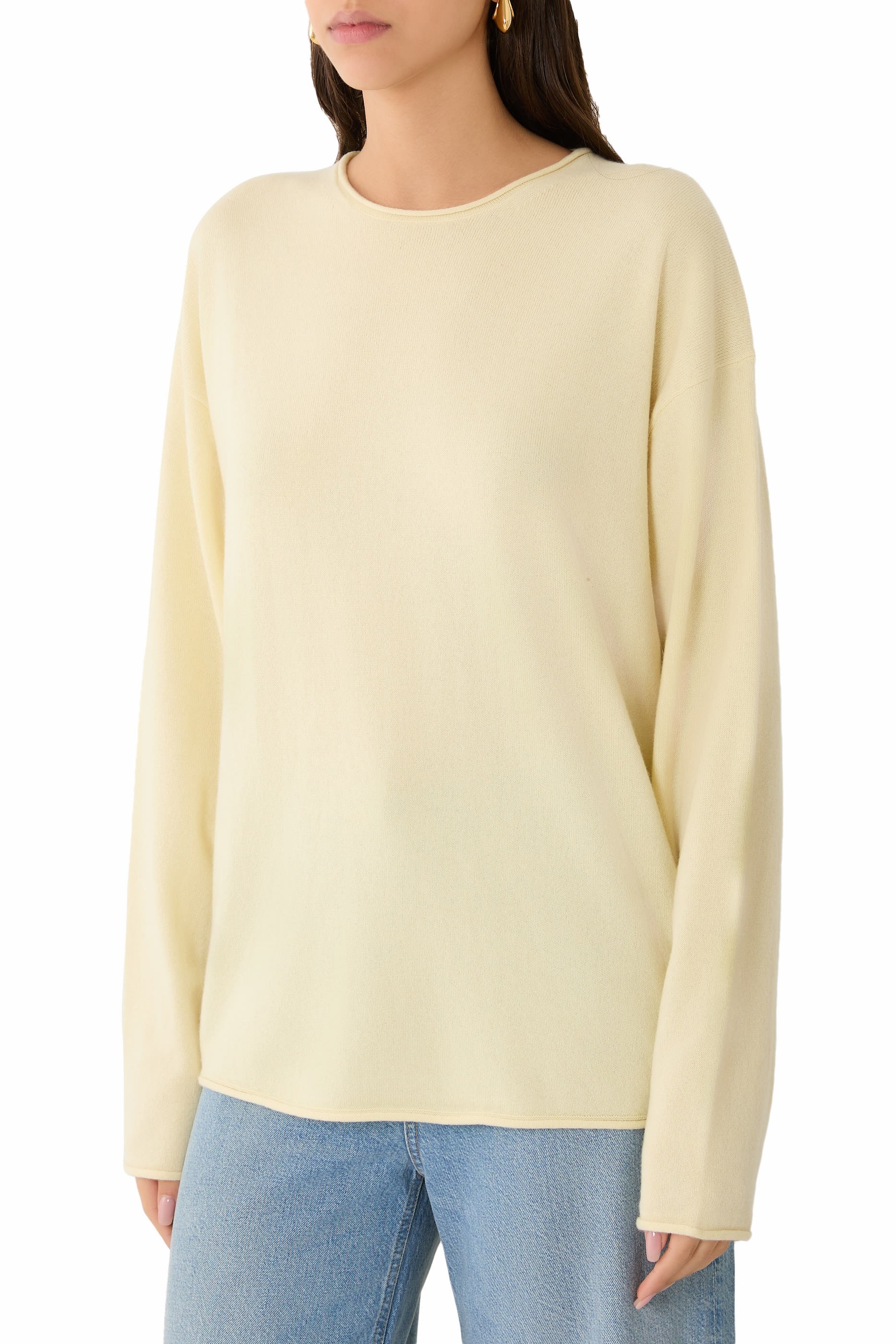 Oversized Crewneck Sweater 