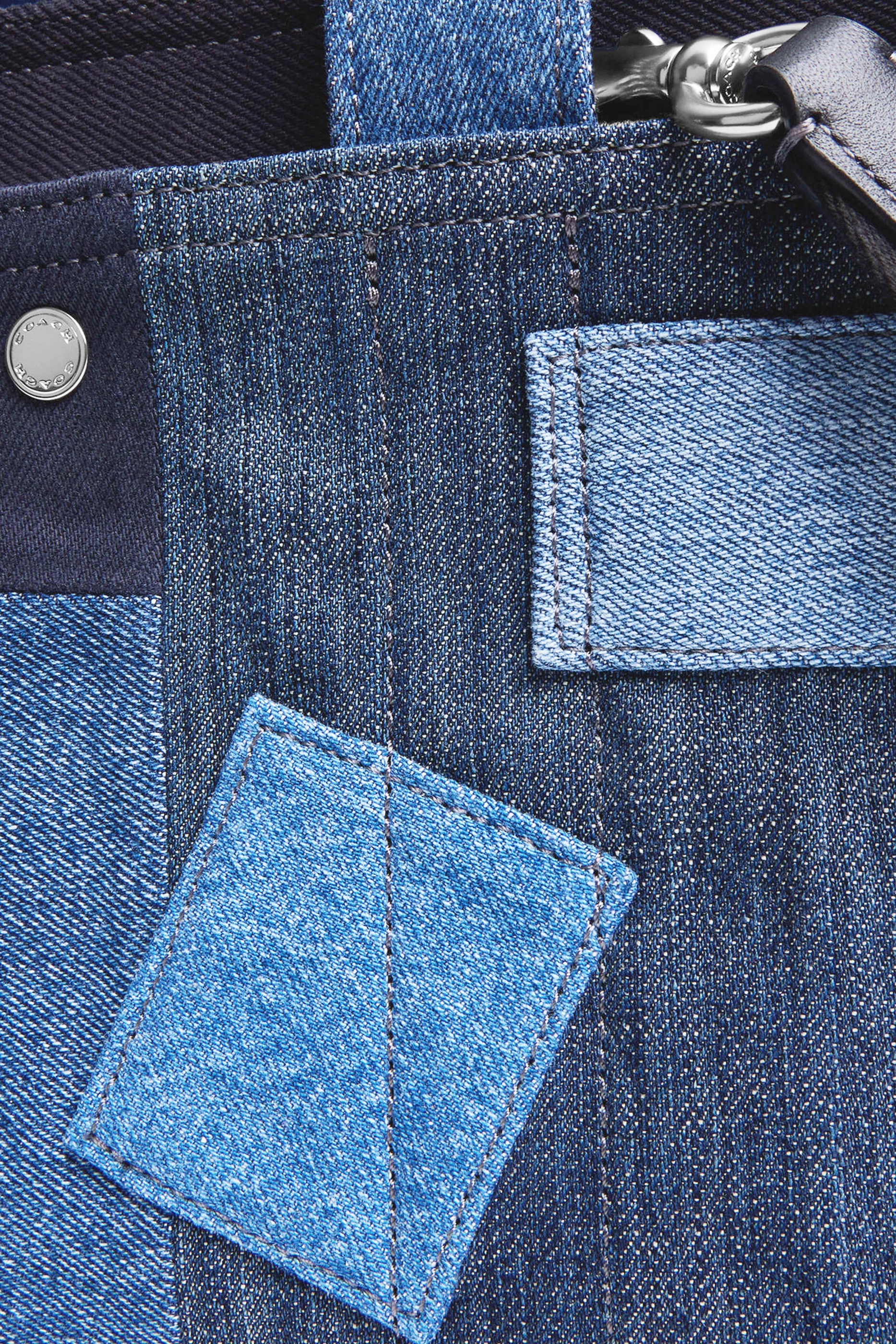 Denim Cargo 26 Tote Bag