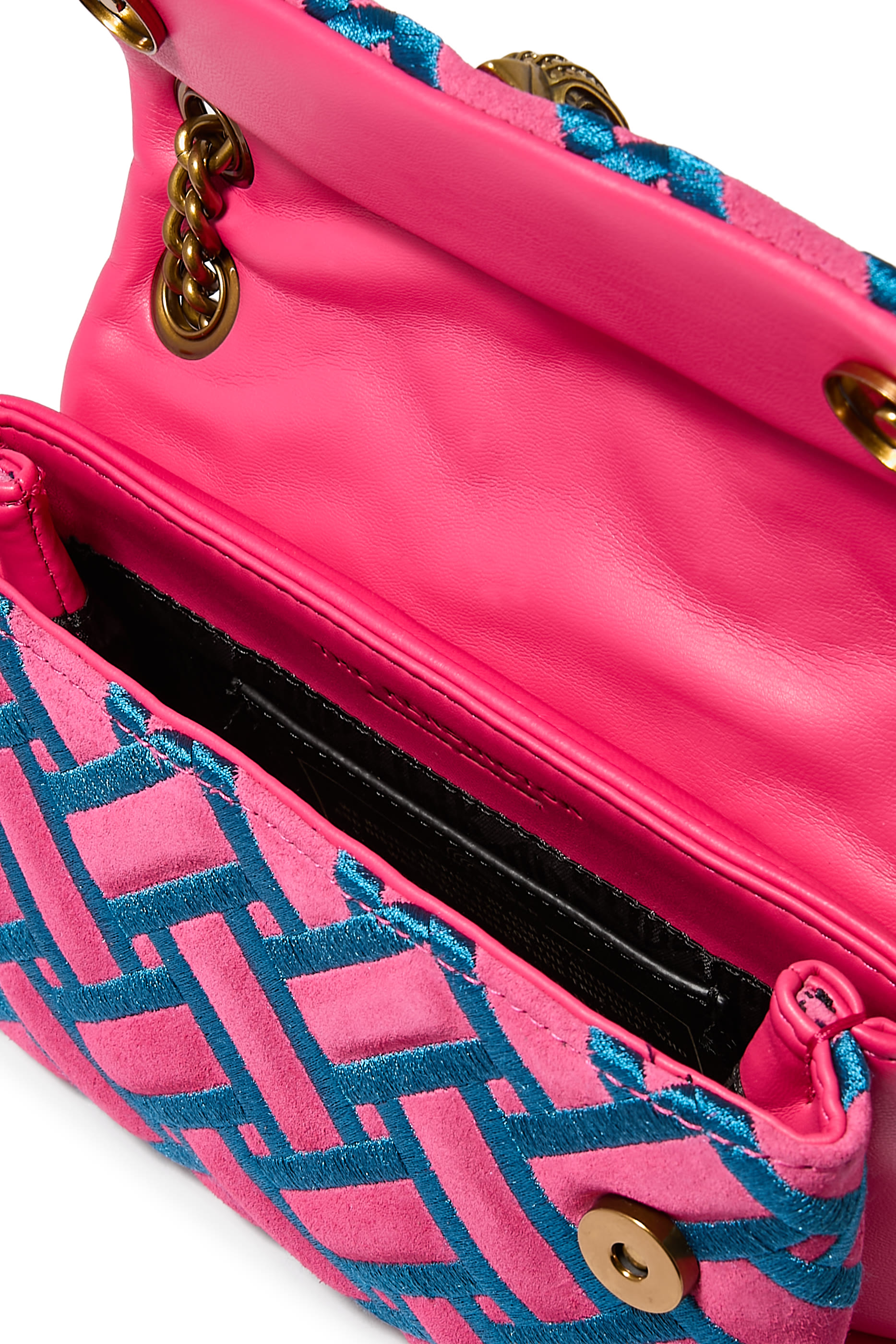 Mini Kensington Suede Shoulder Bag