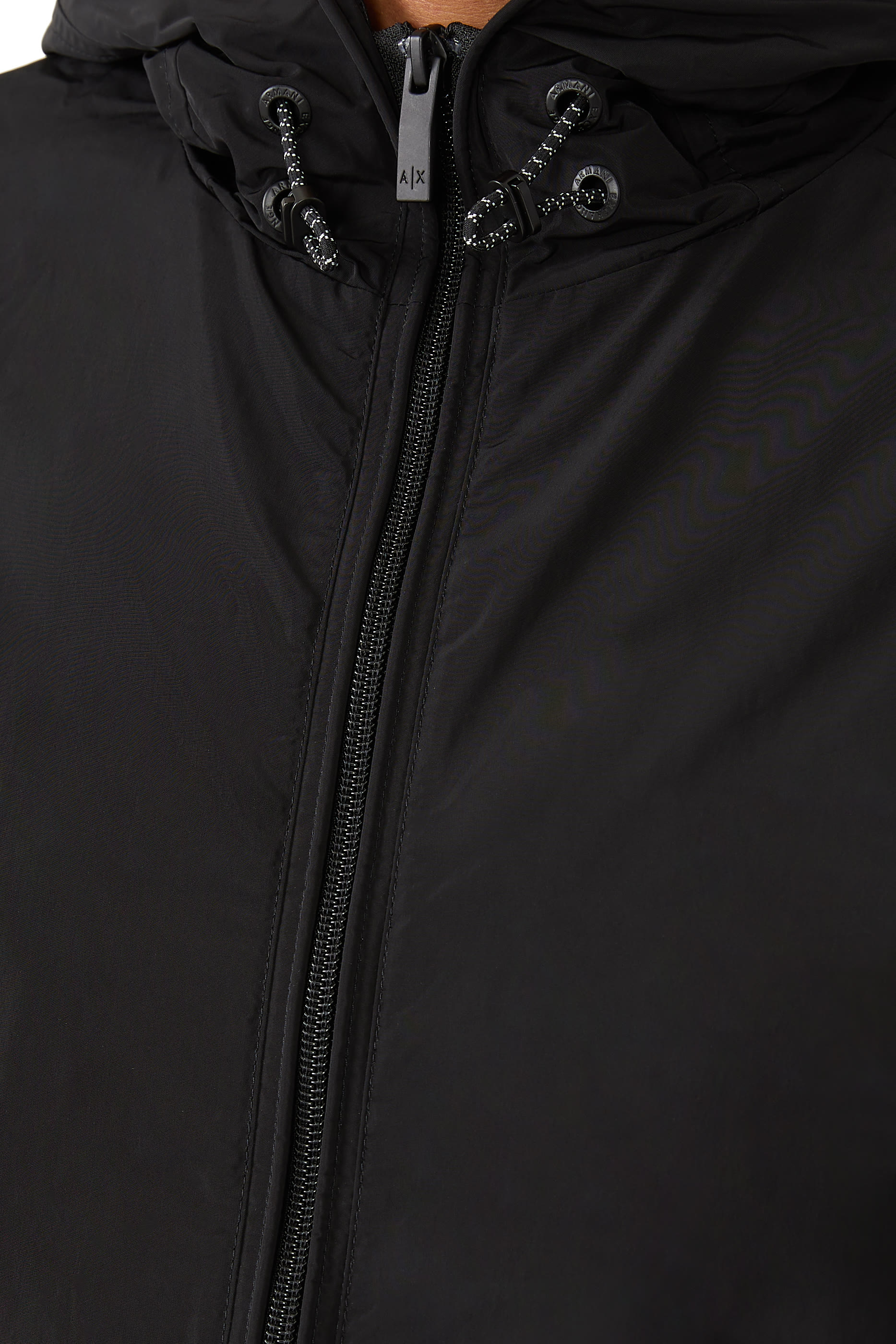 Jacket with Hood and Pockets