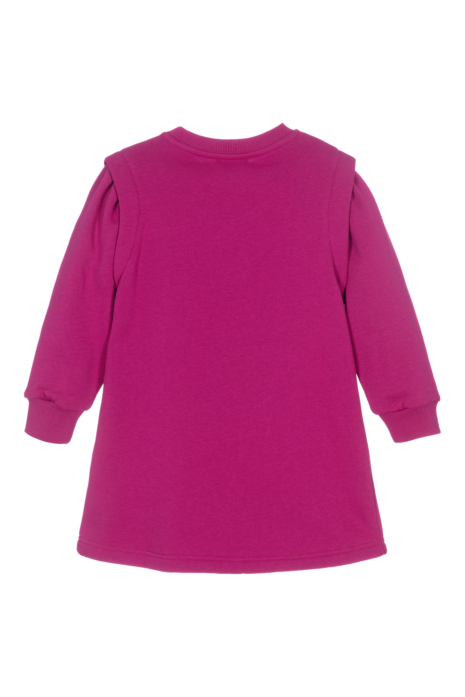 Kids Logo Printed Casual Sweatshirt Dress