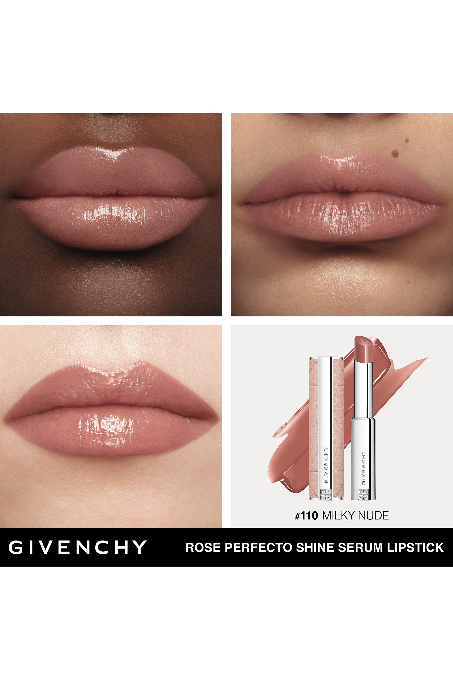 Rose Perfecto Shine Serum Lipstick